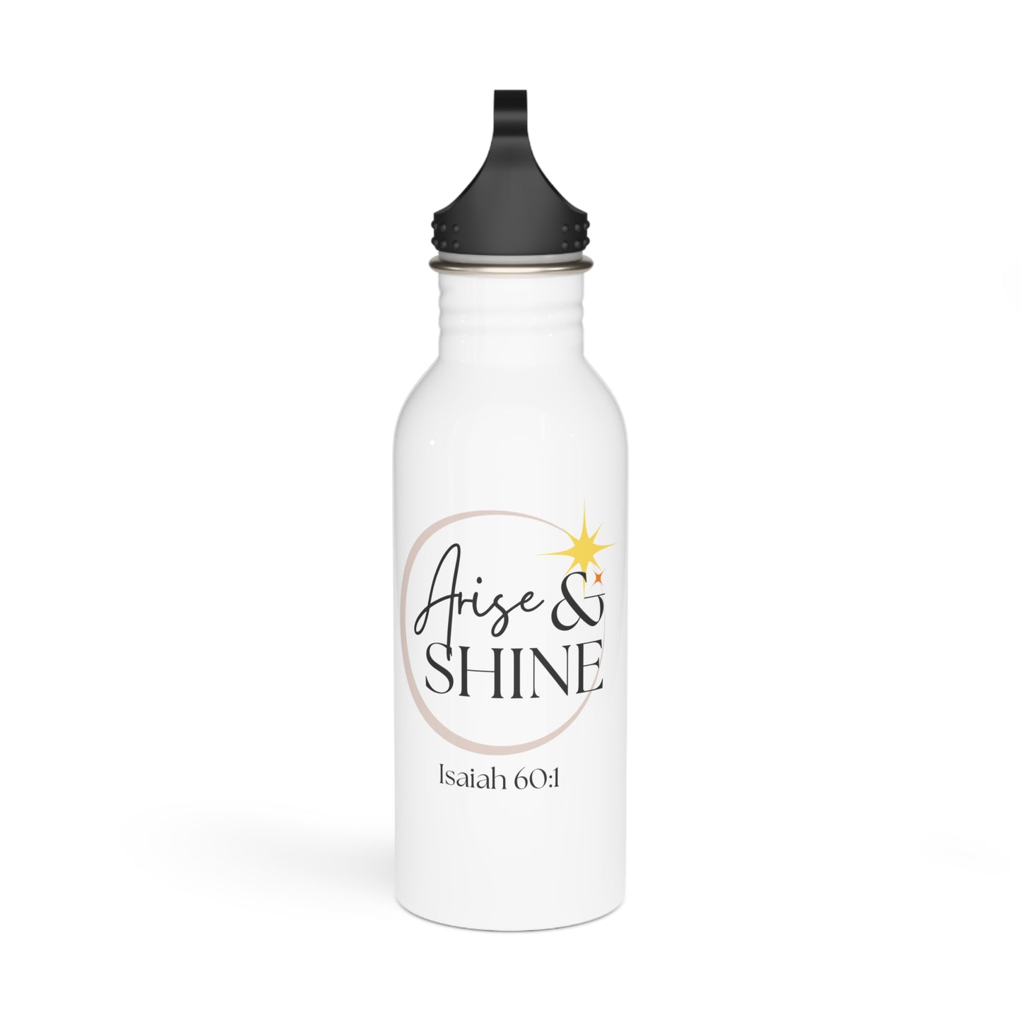 Arise & Shine Stainless Steel Water Bottle