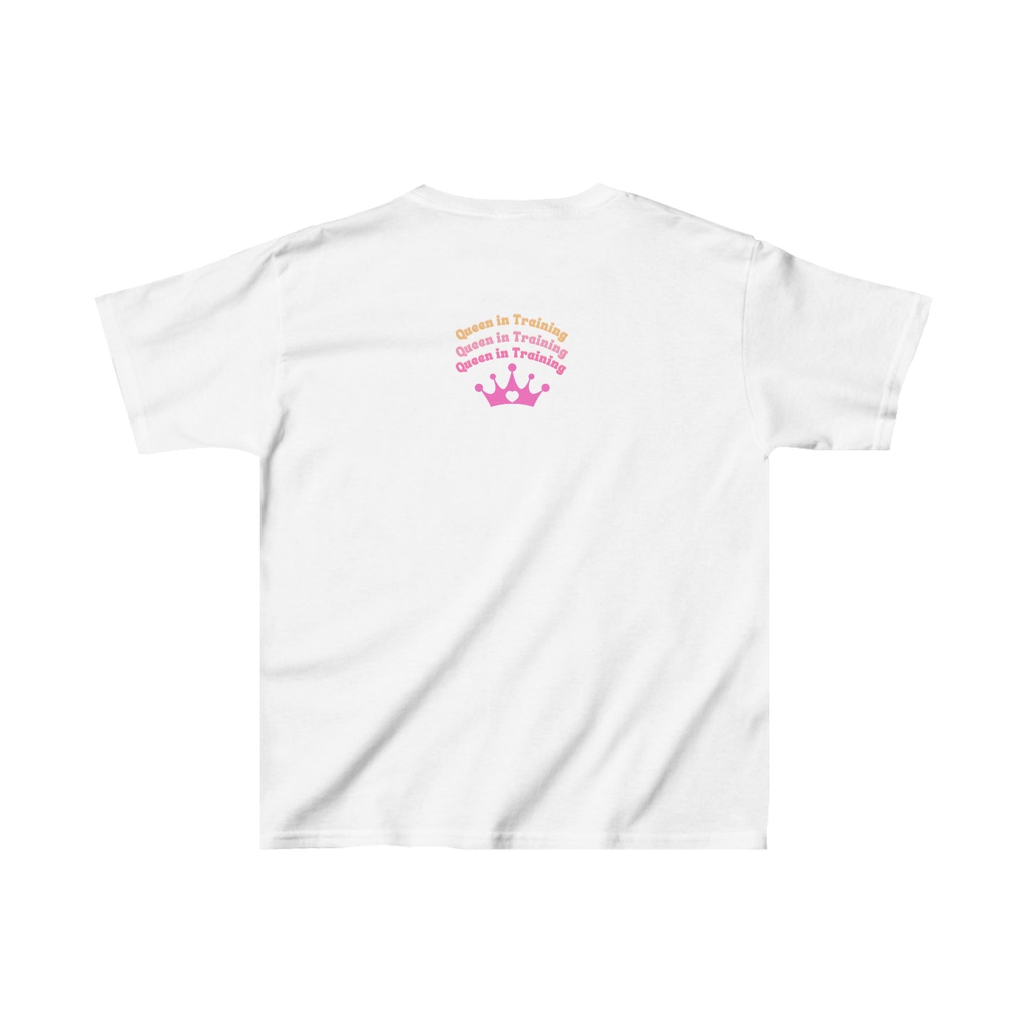 Queen in Training Girls Cotton T-Shirt
