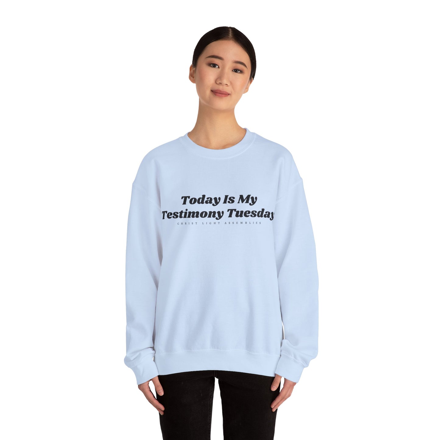 Testimony Tuesday CLA Unisex Crewneck Sweatshirt
