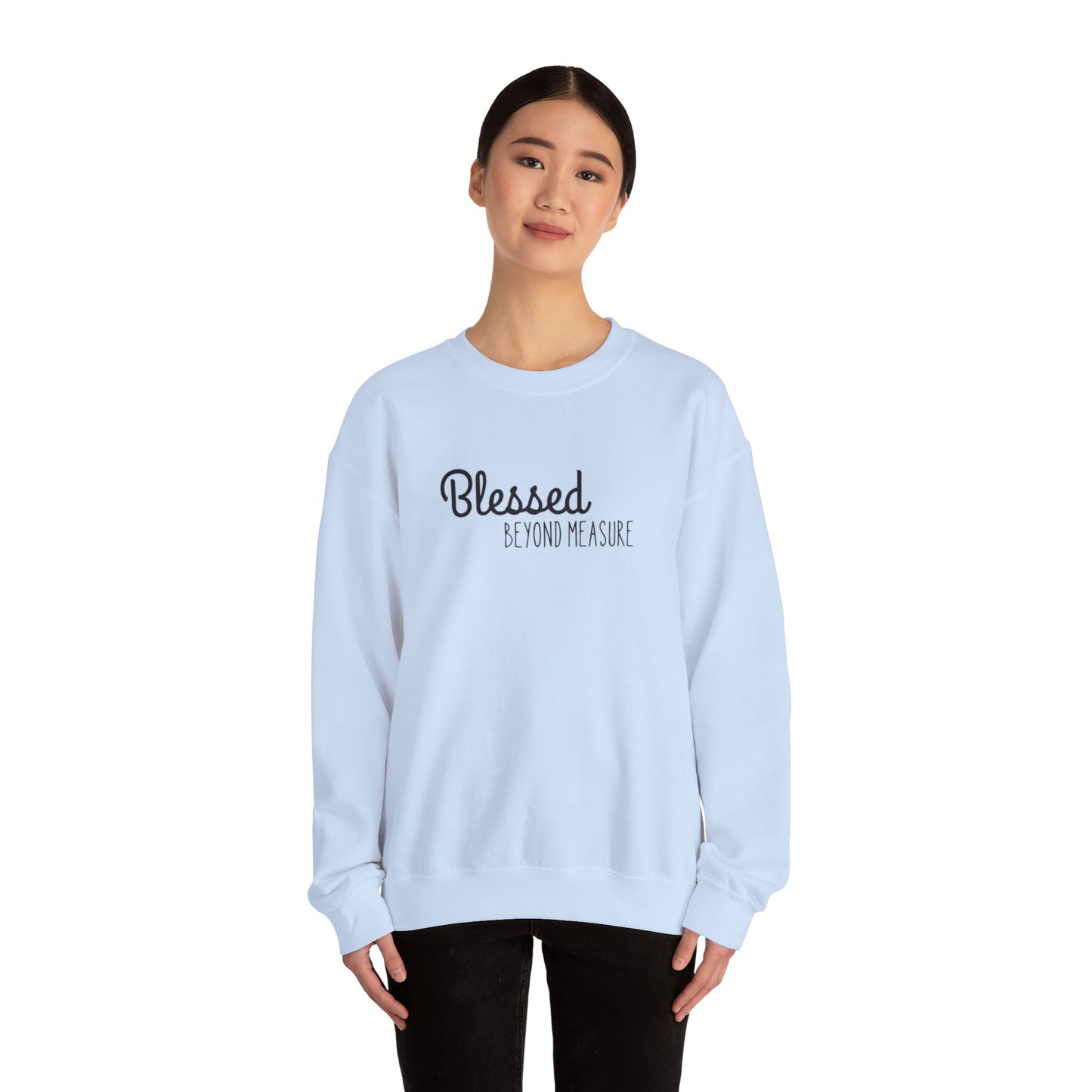Blessed Beyond Measure Unisex Crewneck Sweatshirt