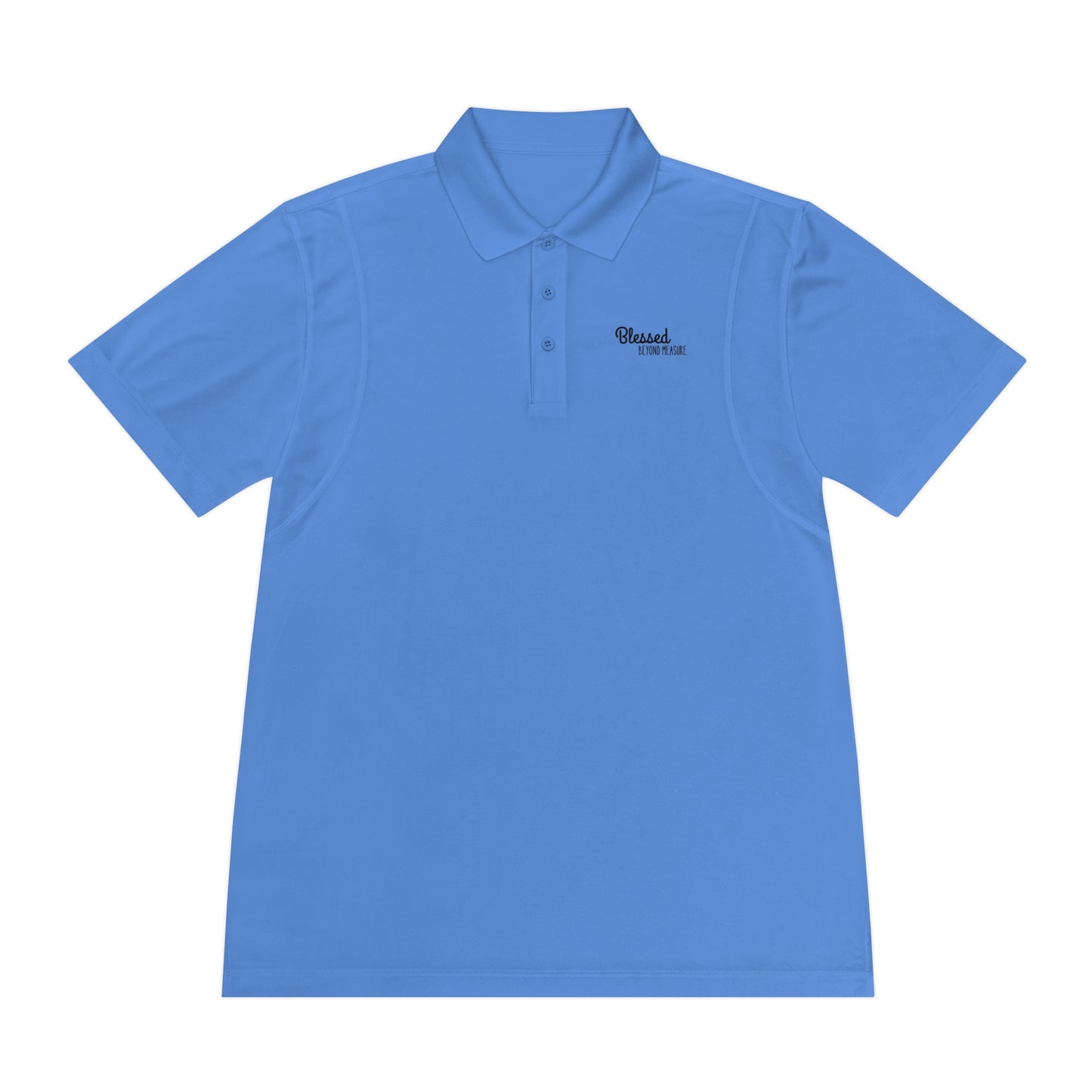 Blessed Beyond Measure Men's Sport Polo Shirt