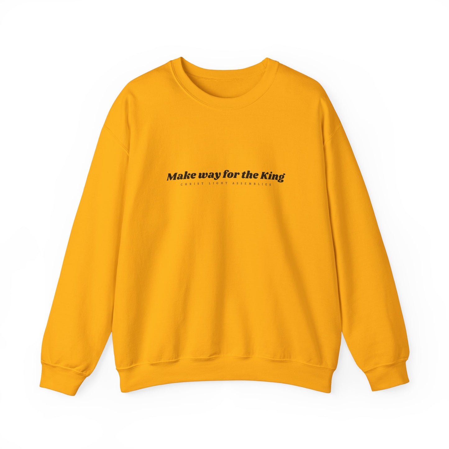 Make Way for the King CLA Unisex Crewneck Sweatshirt