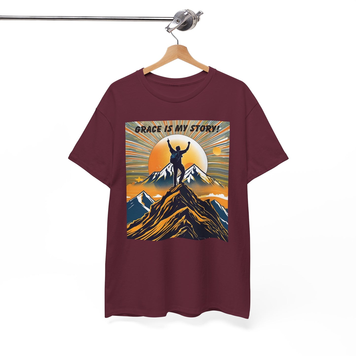 Grace Is My Story Unisex Cotton T-Shirt
