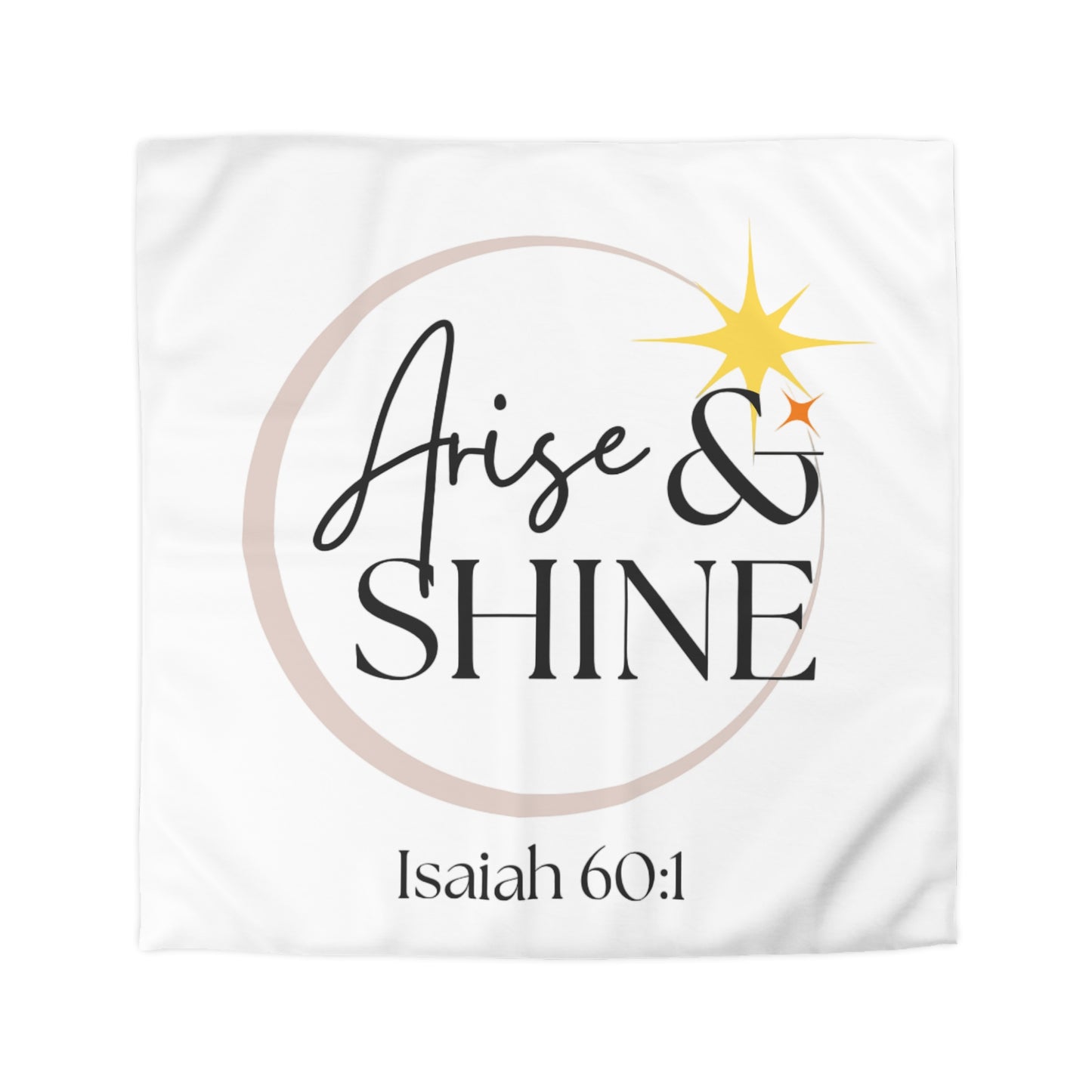 Arise & Shine Microfibre Duvet Cover
