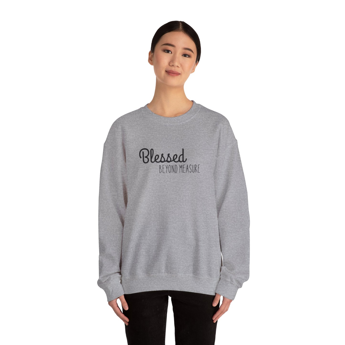 Blessed Beyond Measure Unisex Crewneck Sweatshirt