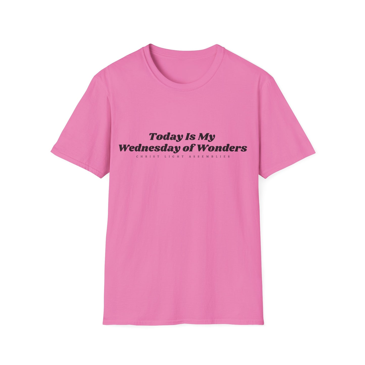 Wednesday of Wonders CLA Unisex Softstyle T-Shirt