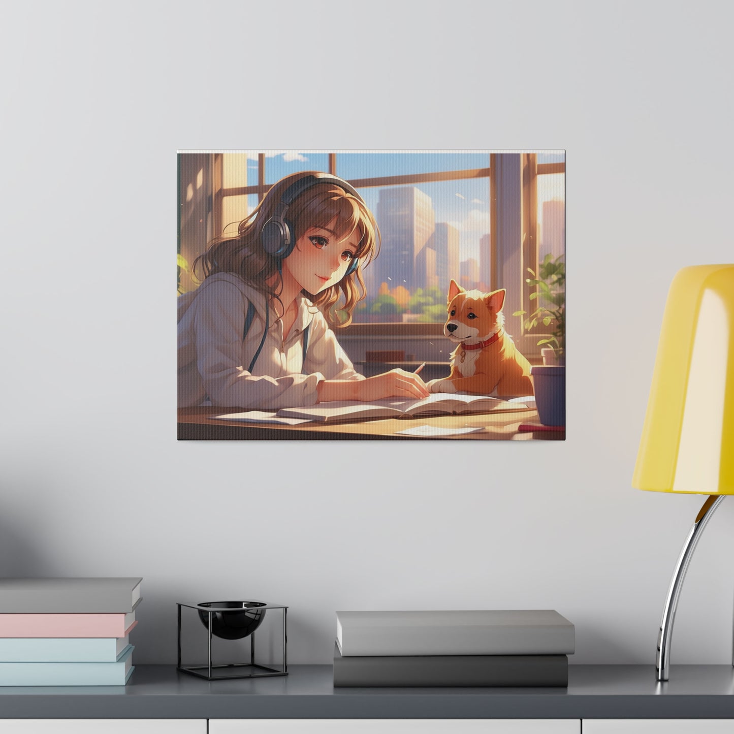 Time to Focus Original Art Matte Canvas