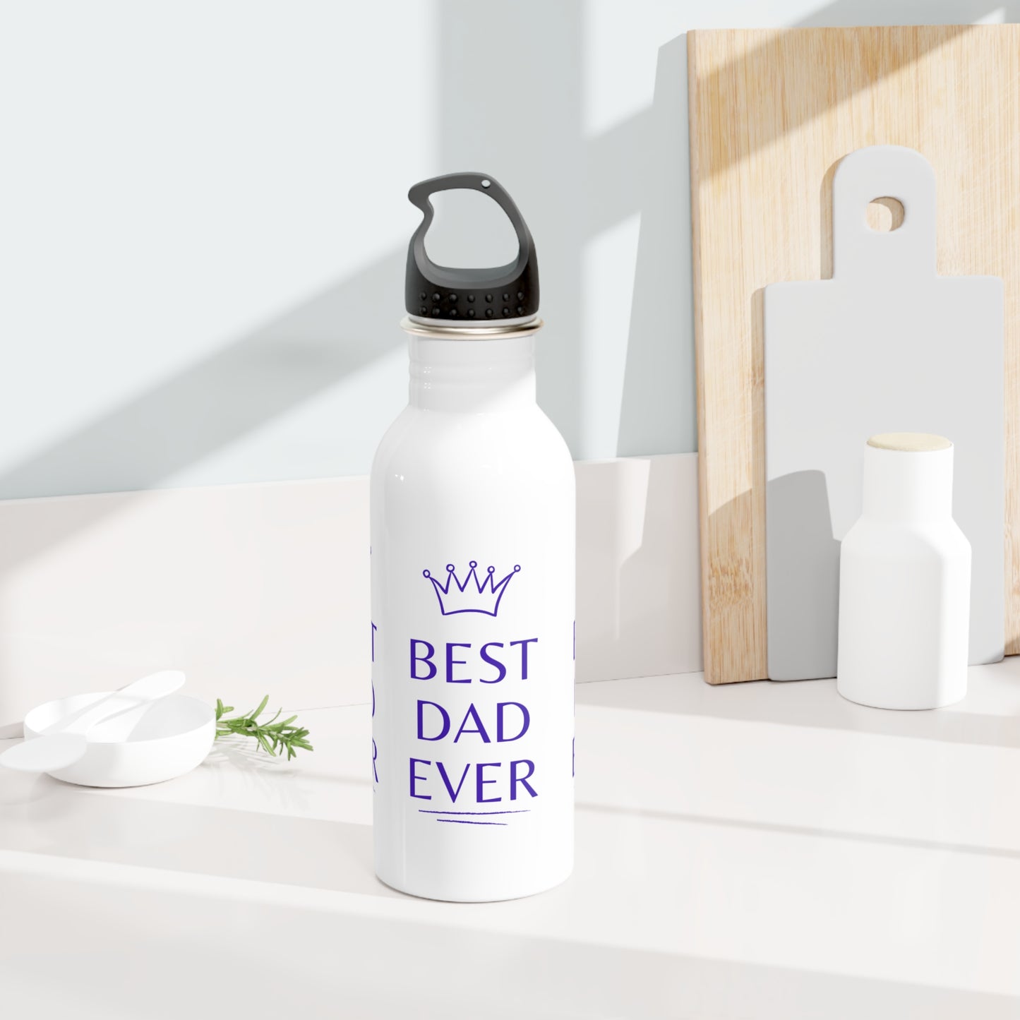 Best Dad Ever Stainless Steel Water Bottle