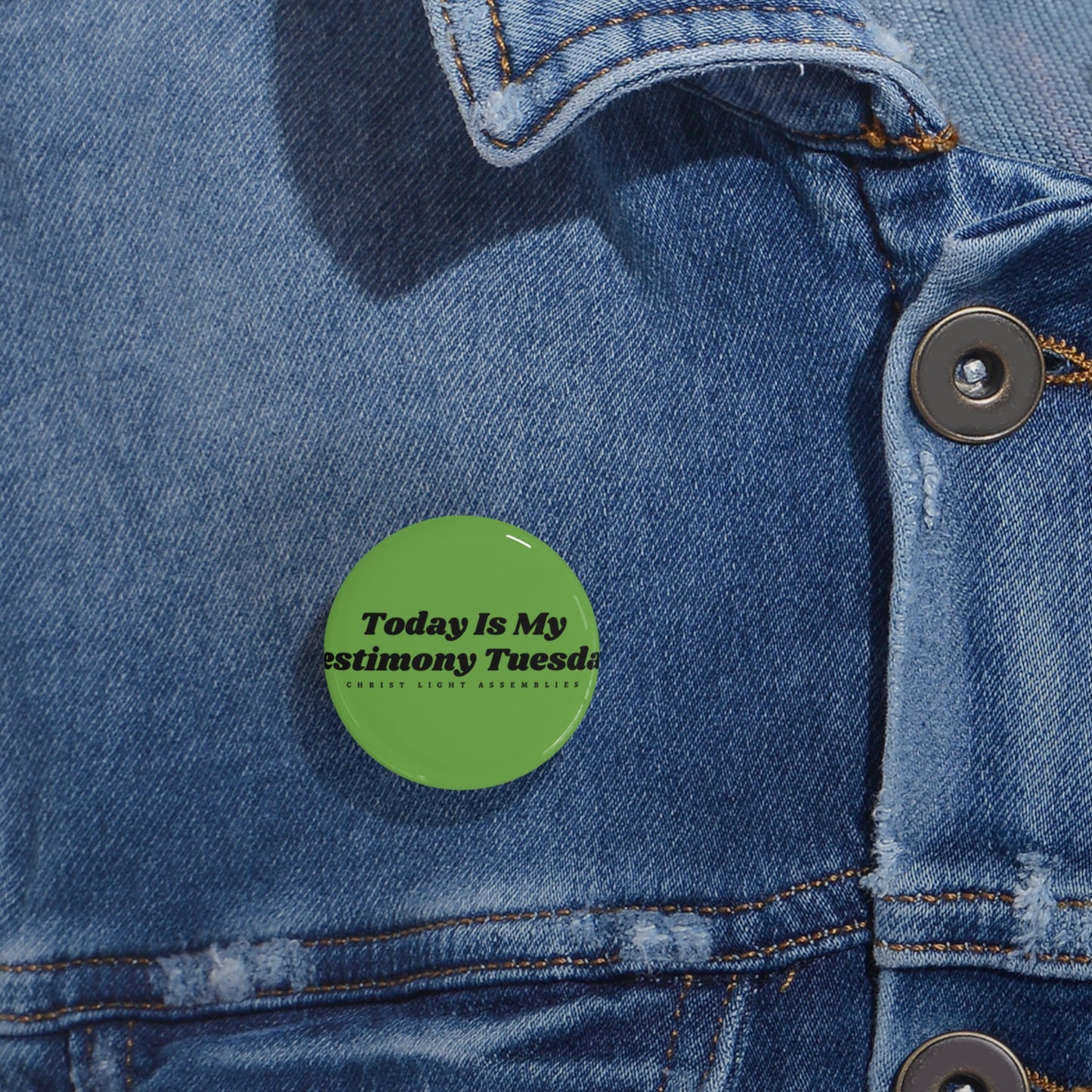 Testimony Tuesday CLA Round Pins