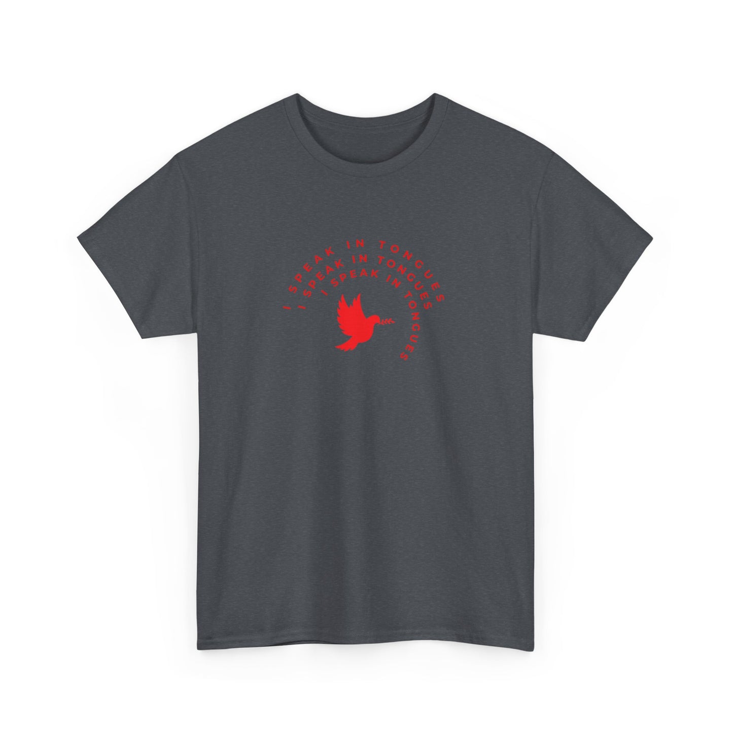 Speak In Tongues Red Dove Unisex Cotton T-Shirt