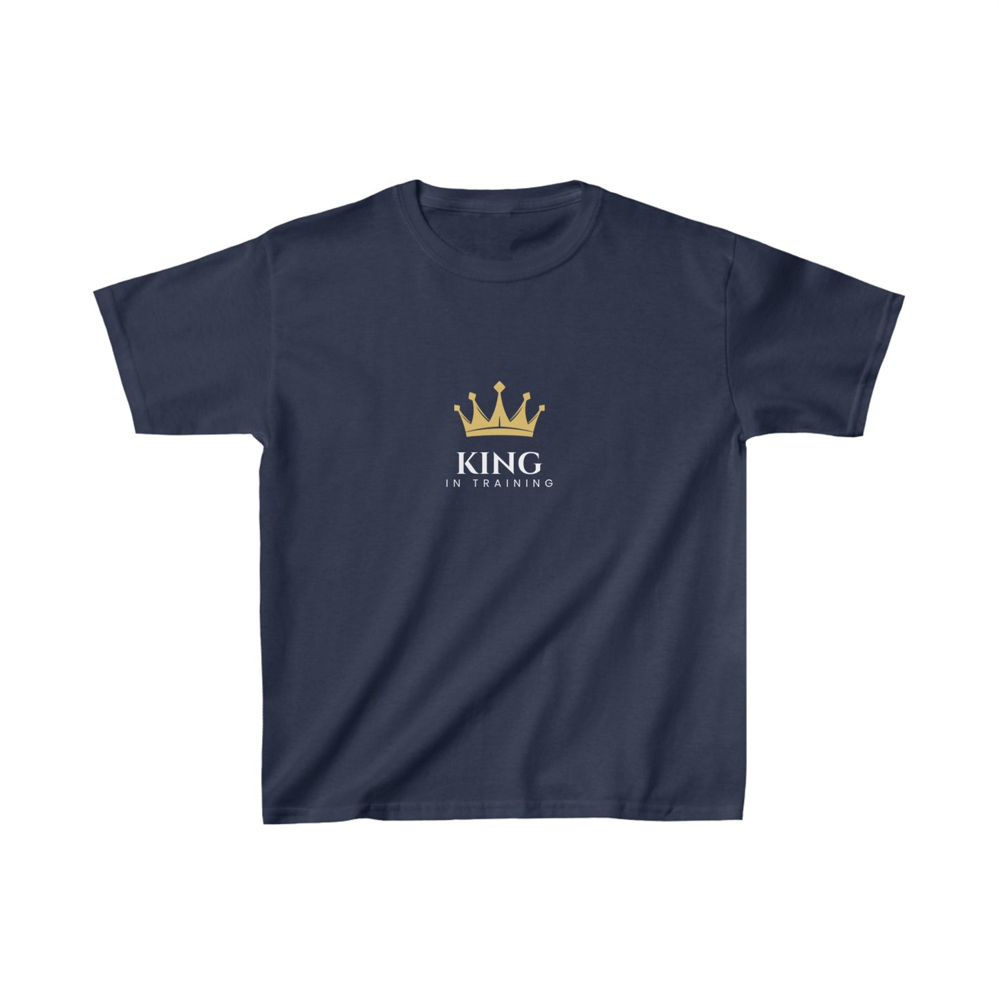 King in Training Kids Cotton T-Shirt
