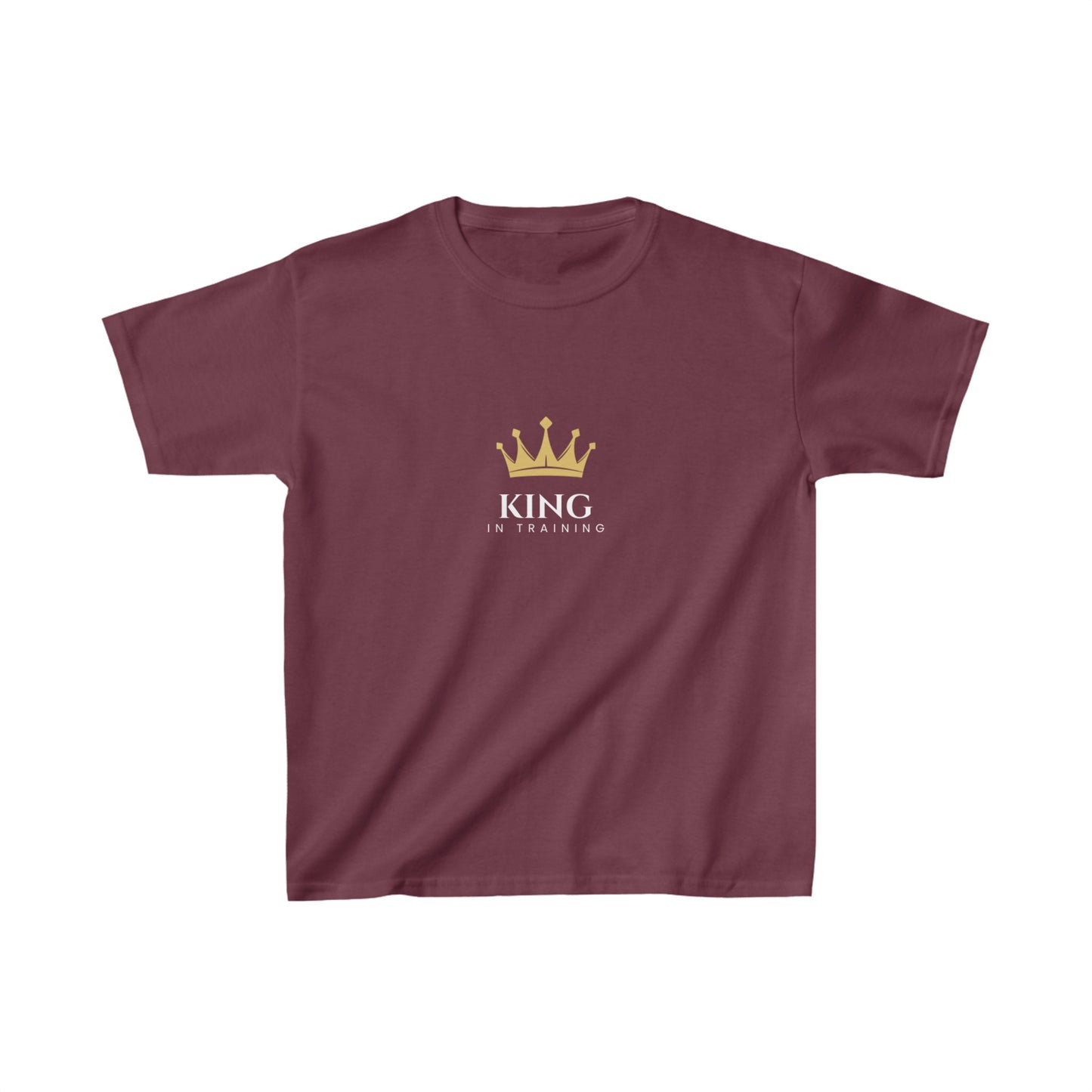 King in Training Kids Cotton T-Shirt