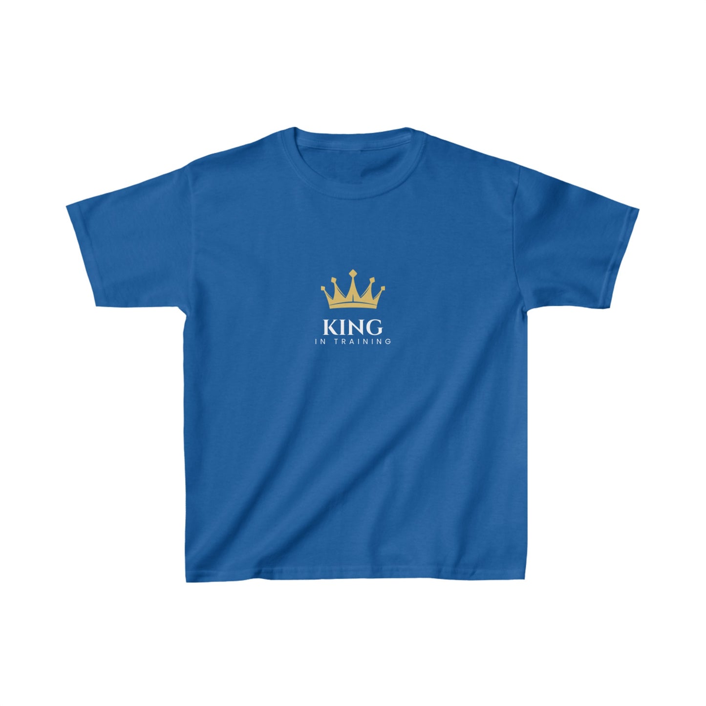 King in Training Kids Cotton T-Shirt