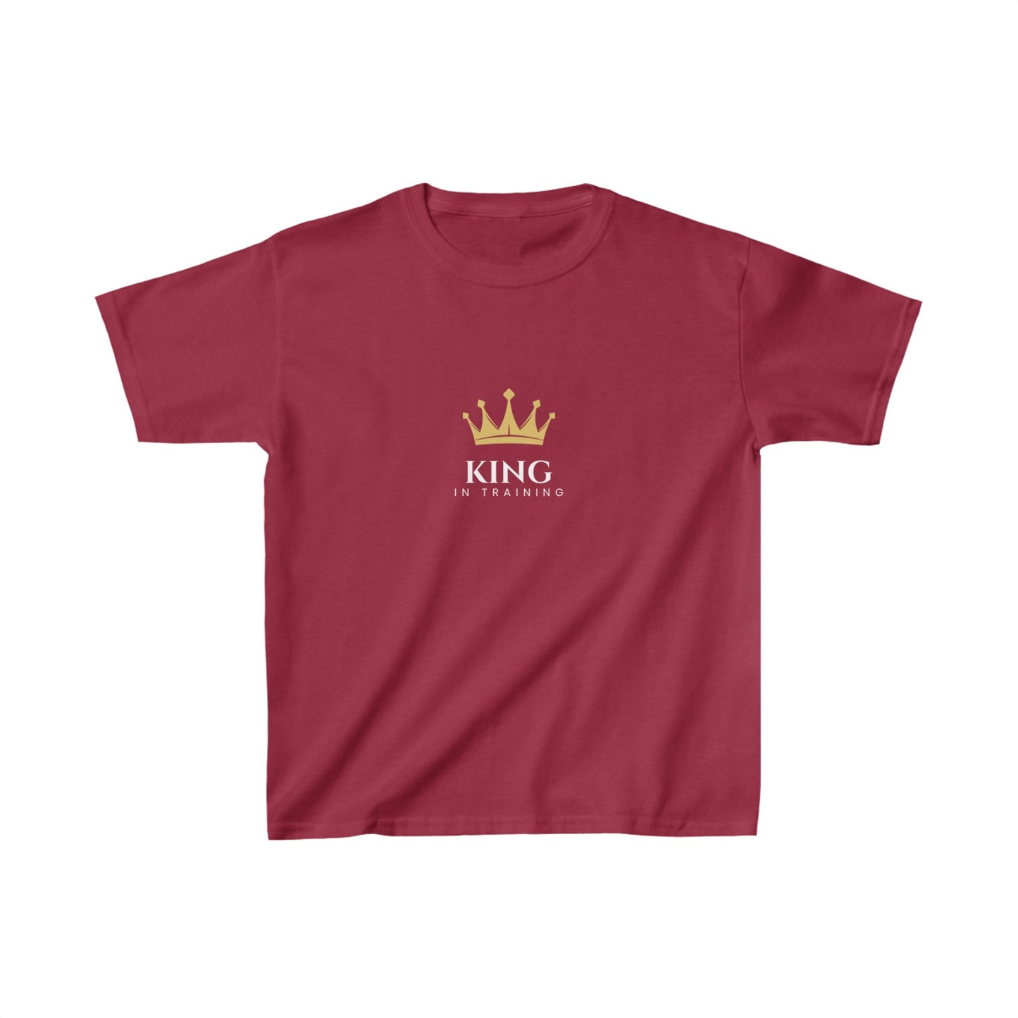 King in Training Kids Cotton T-Shirt