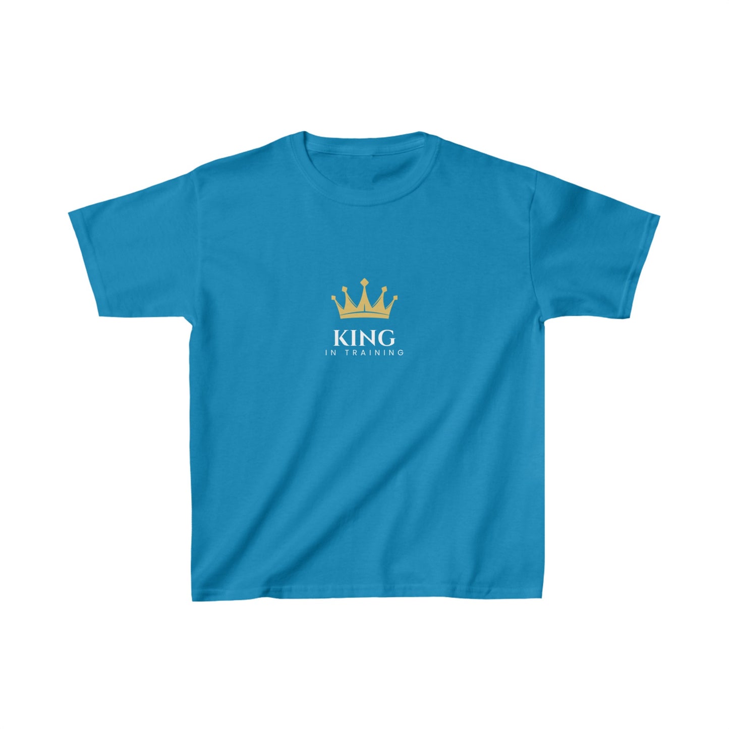 King in Training Kids Cotton T-Shirt