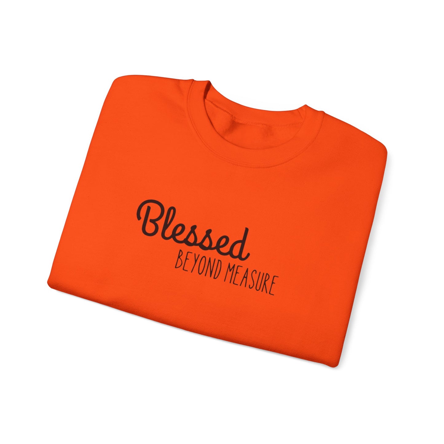 Blessed Beyond Measure Unisex Crewneck Sweatshirt