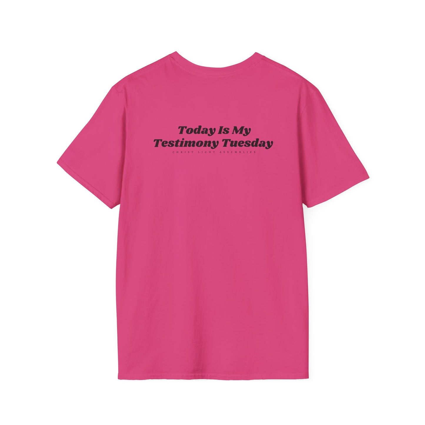 Testimony Tuesday CLA Adult Unisex Softstyle T-Shirt