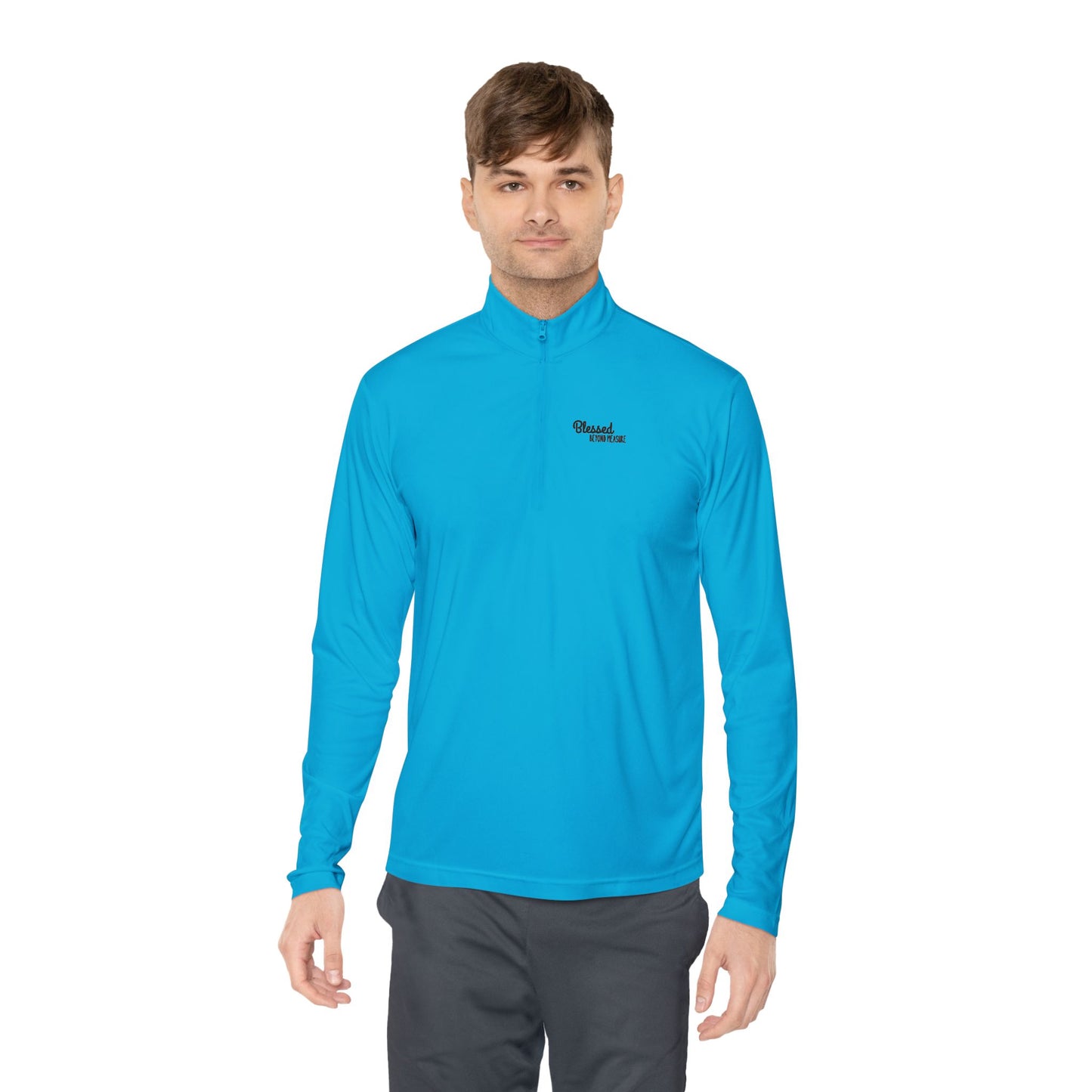 Blessed Beyond Measure Unisex Quarter-Zip Pullover