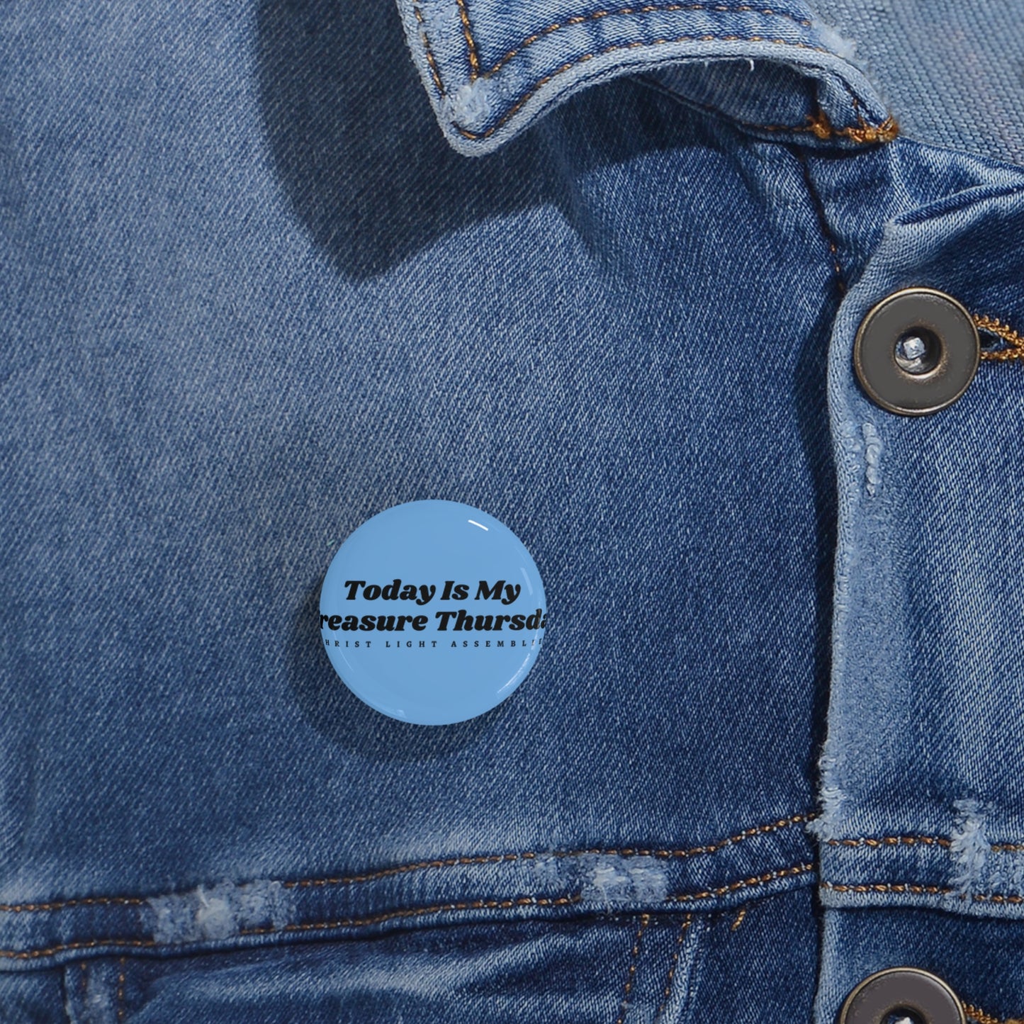Treasure Thursday CLA Round Pins