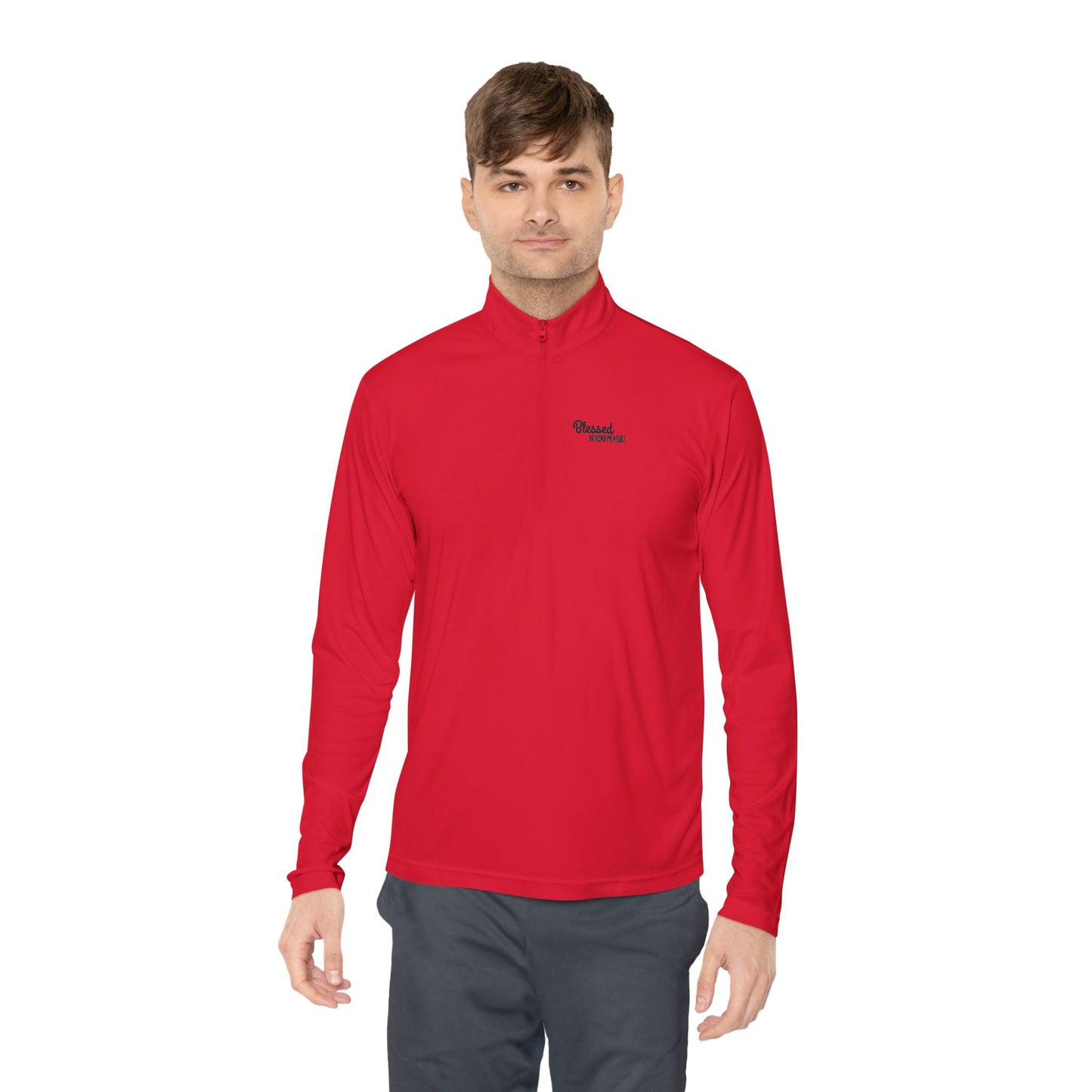 Blessed Beyond Measure Unisex Quarter-Zip Pullover