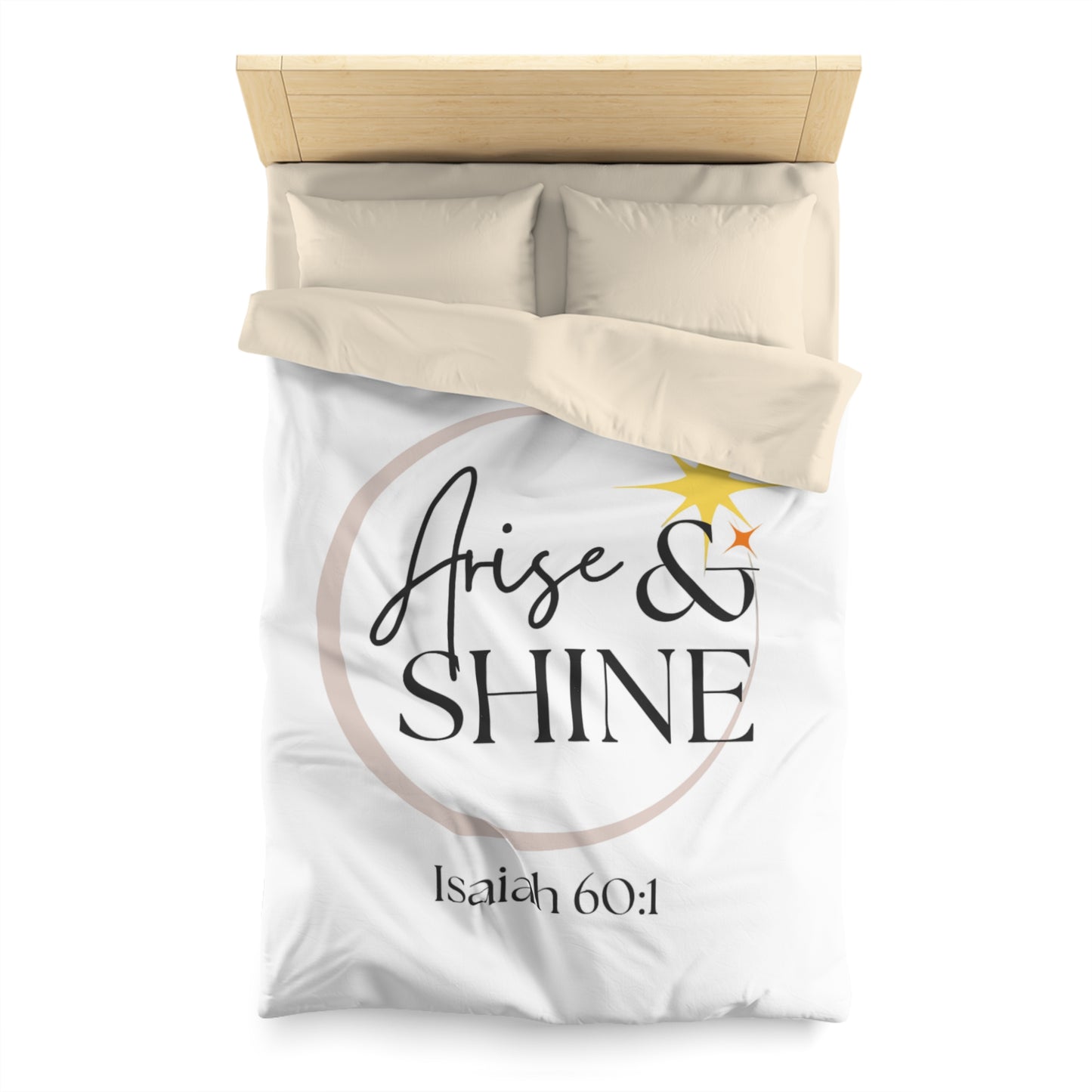 Arise & Shine Microfibre Duvet Cover