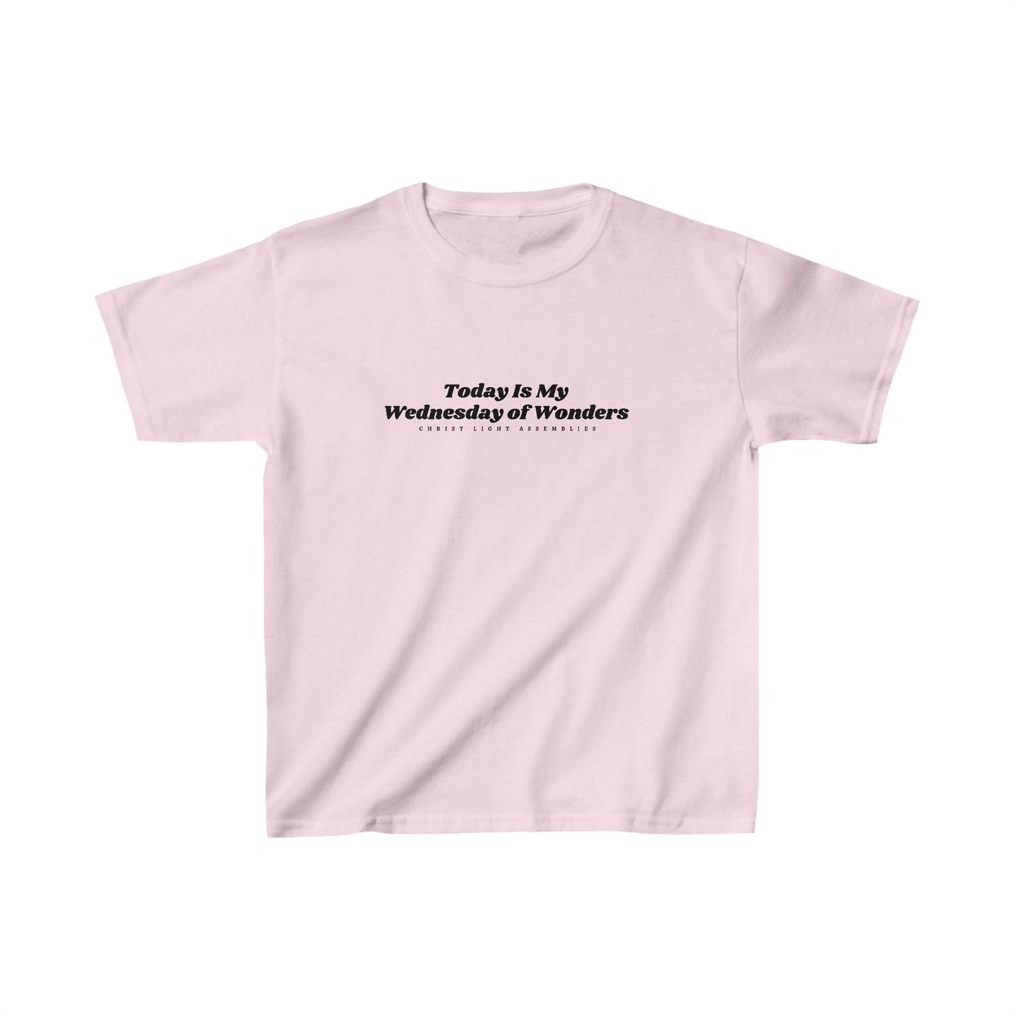Wednesday of Wonders CLA Kids Cotton T-Shirt