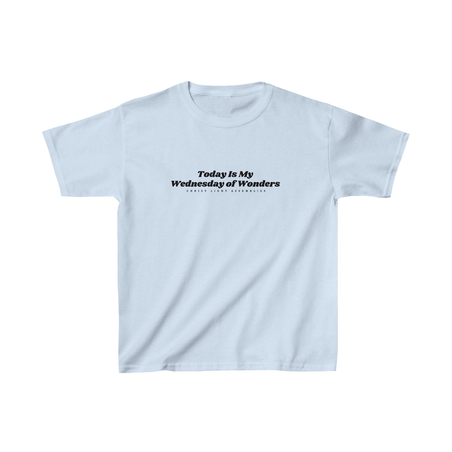 Wednesday of Wonders CLA Kids Cotton T-Shirt