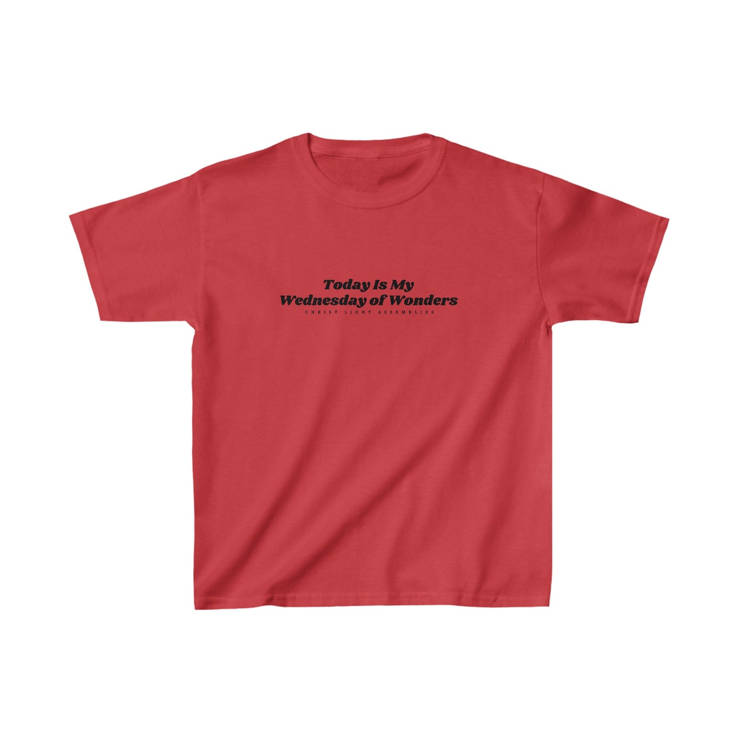Wednesday of Wonders CLA Kids Cotton T-Shirt