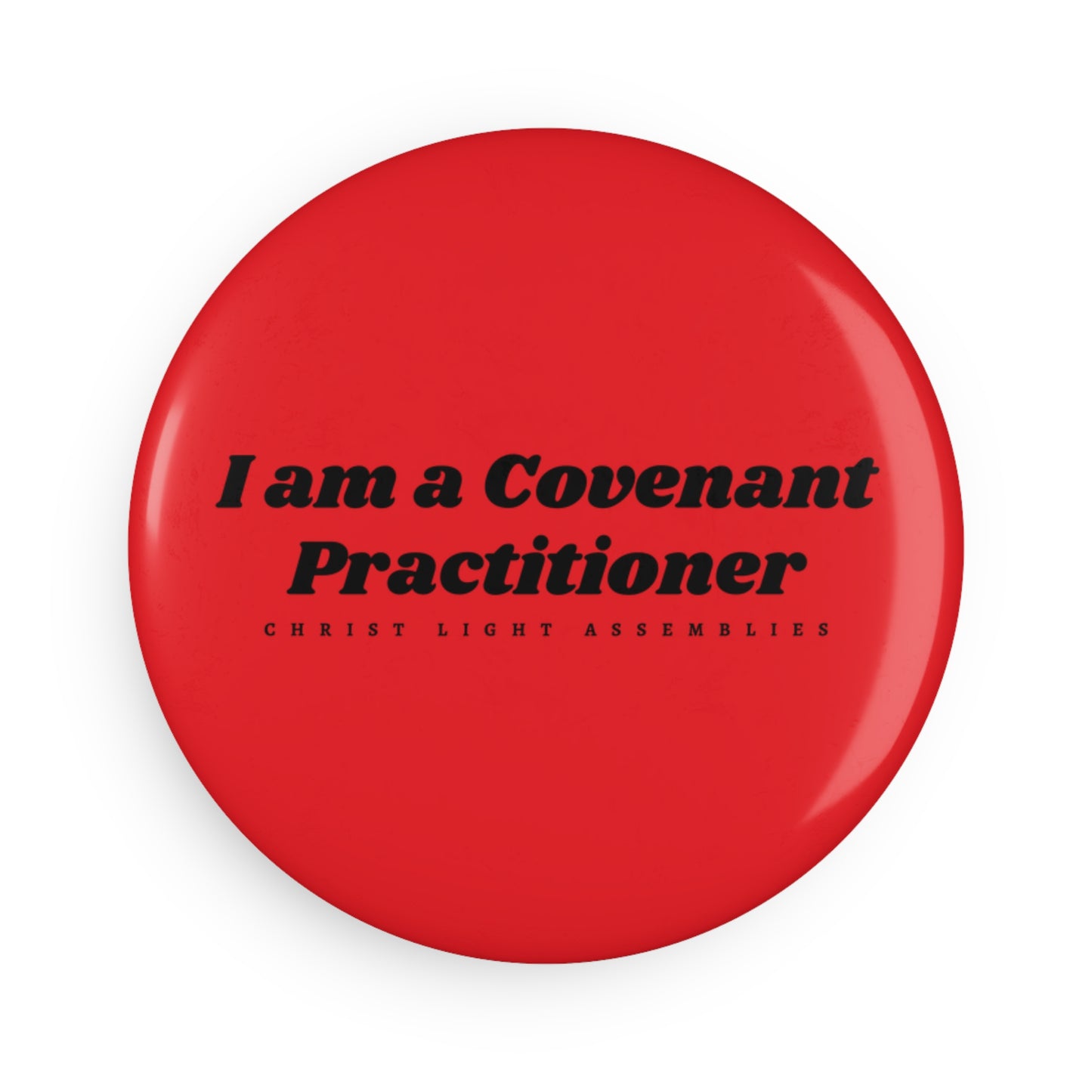 Covenant Practitioner Button Magnet - Round (1 & 10 pcs)