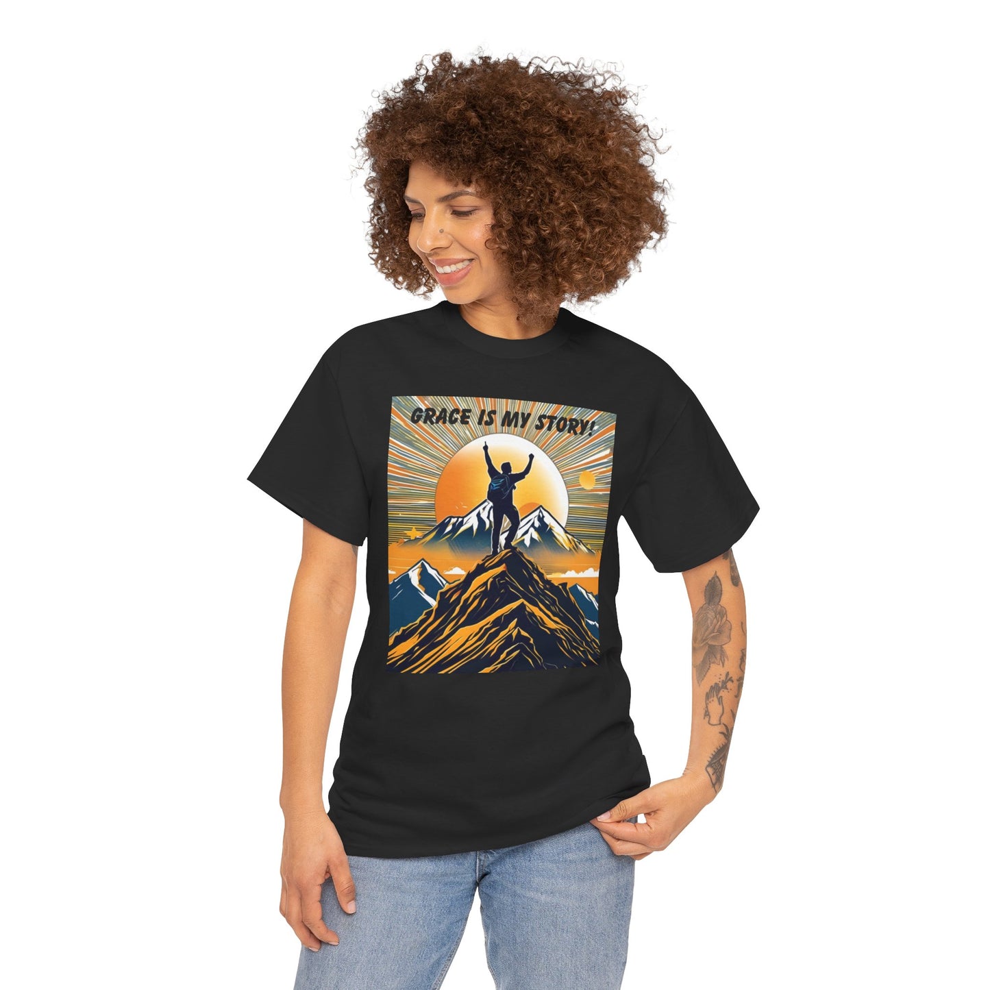 Grace Is My Story Unisex Cotton T-Shirt