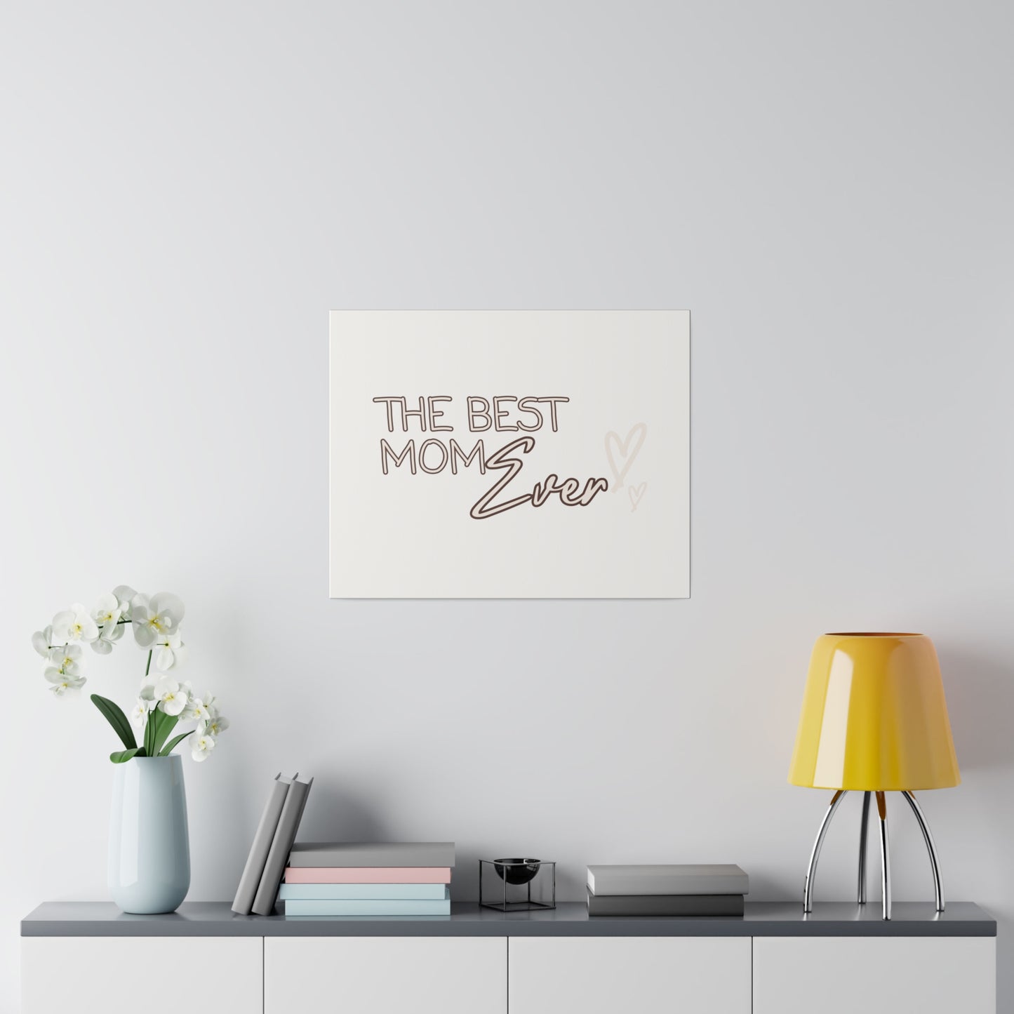 Best Mom Ever Matte Canvas