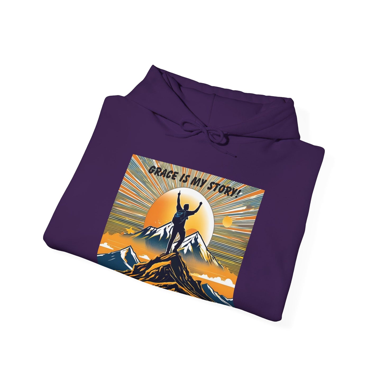 Grace Is My Story Unisex Hooded Sweatshirt