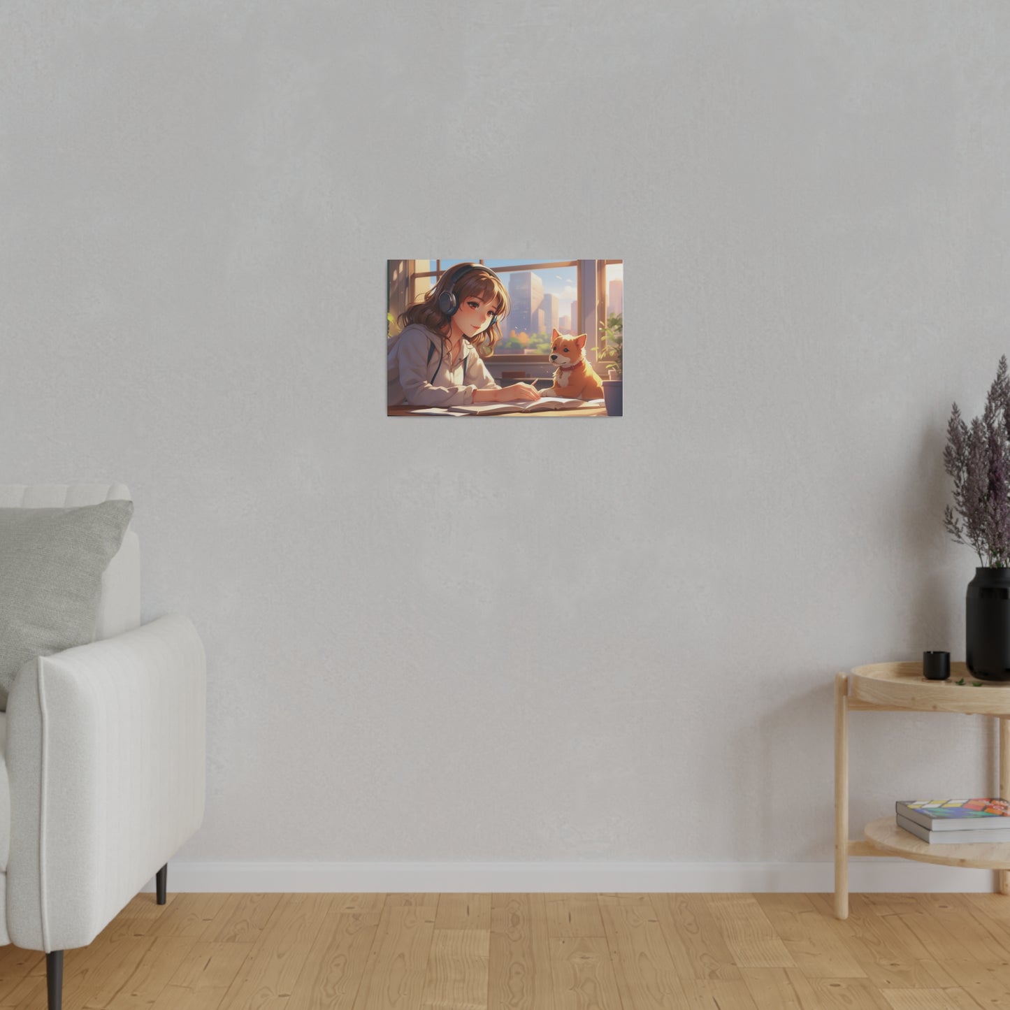 Time to Focus Original Art Matte Canvas