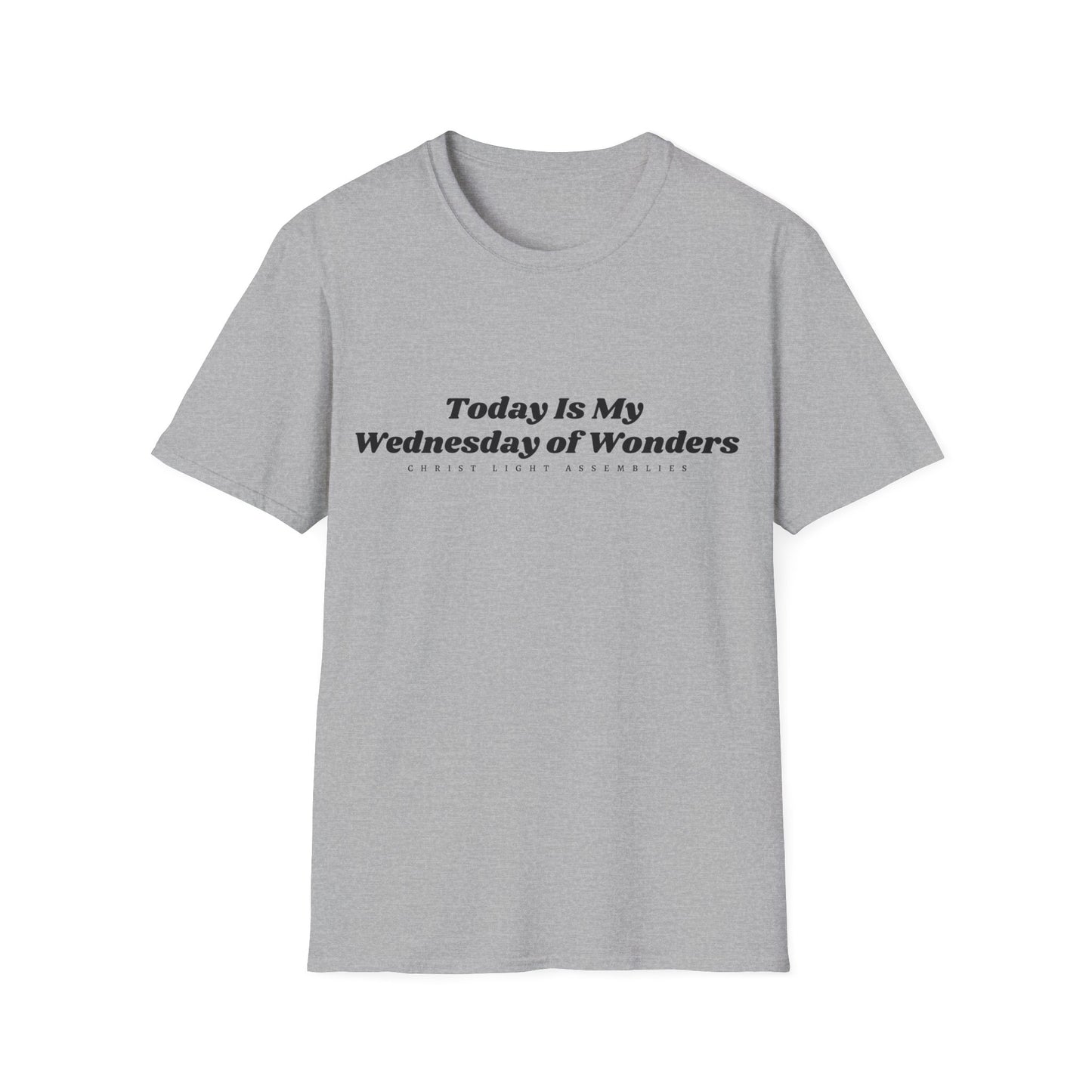Wednesday of Wonders CLA Unisex Softstyle T-Shirt