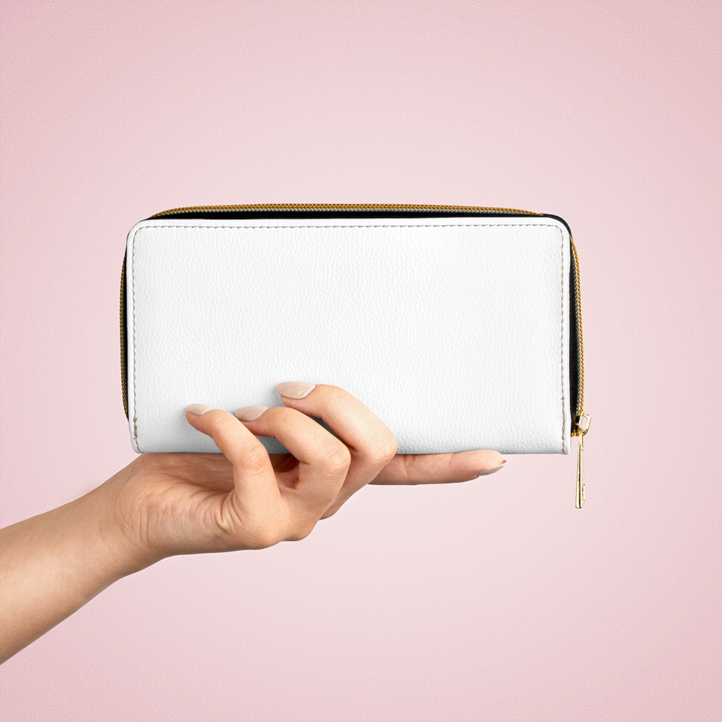 Walk By Faith Rainbow Zipper Wallet
