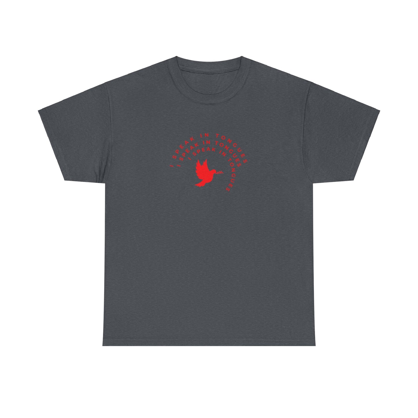 Speak In Tongues Red Dove Unisex Cotton T-Shirt