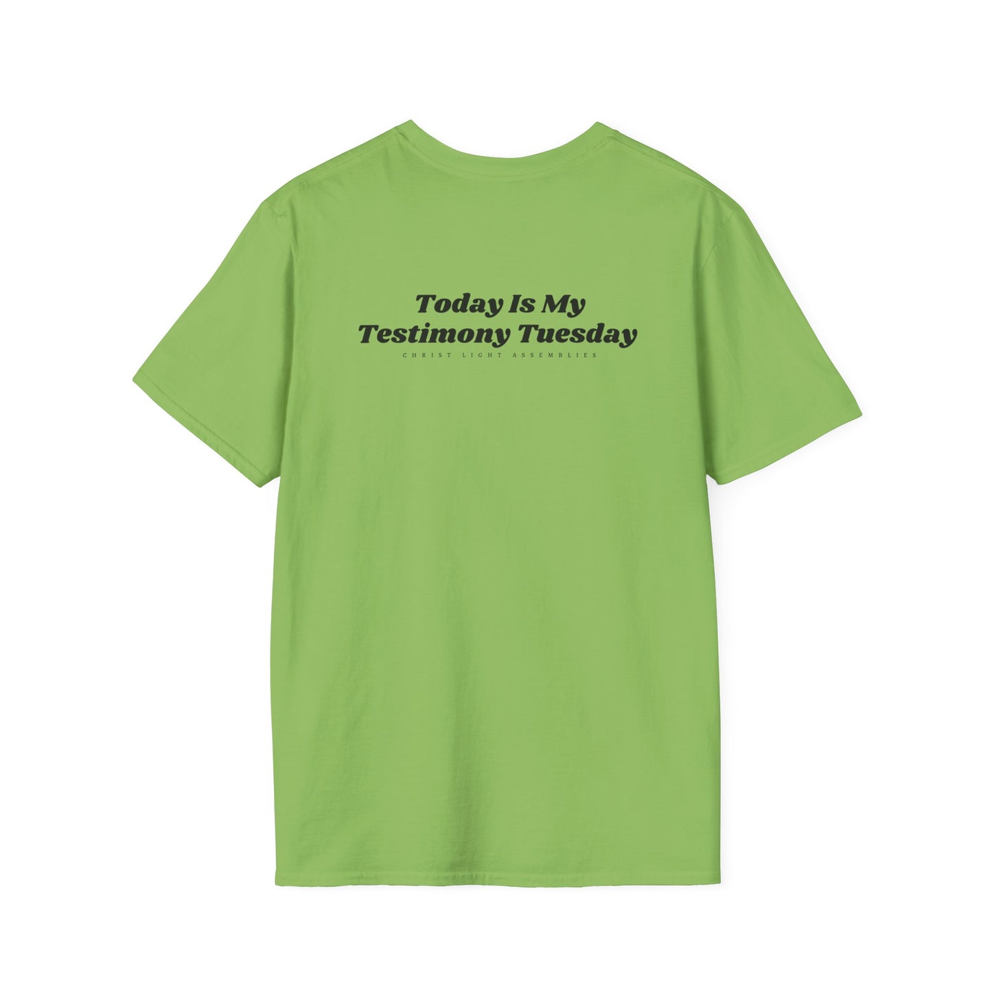 Testimony Tuesday CLA Adult Unisex Softstyle T-Shirt