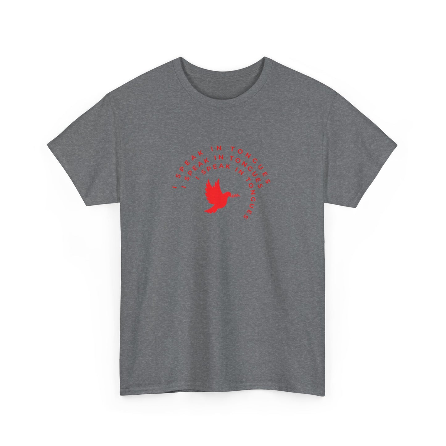 Speak In Tongues Red Dove Unisex Cotton T-Shirt