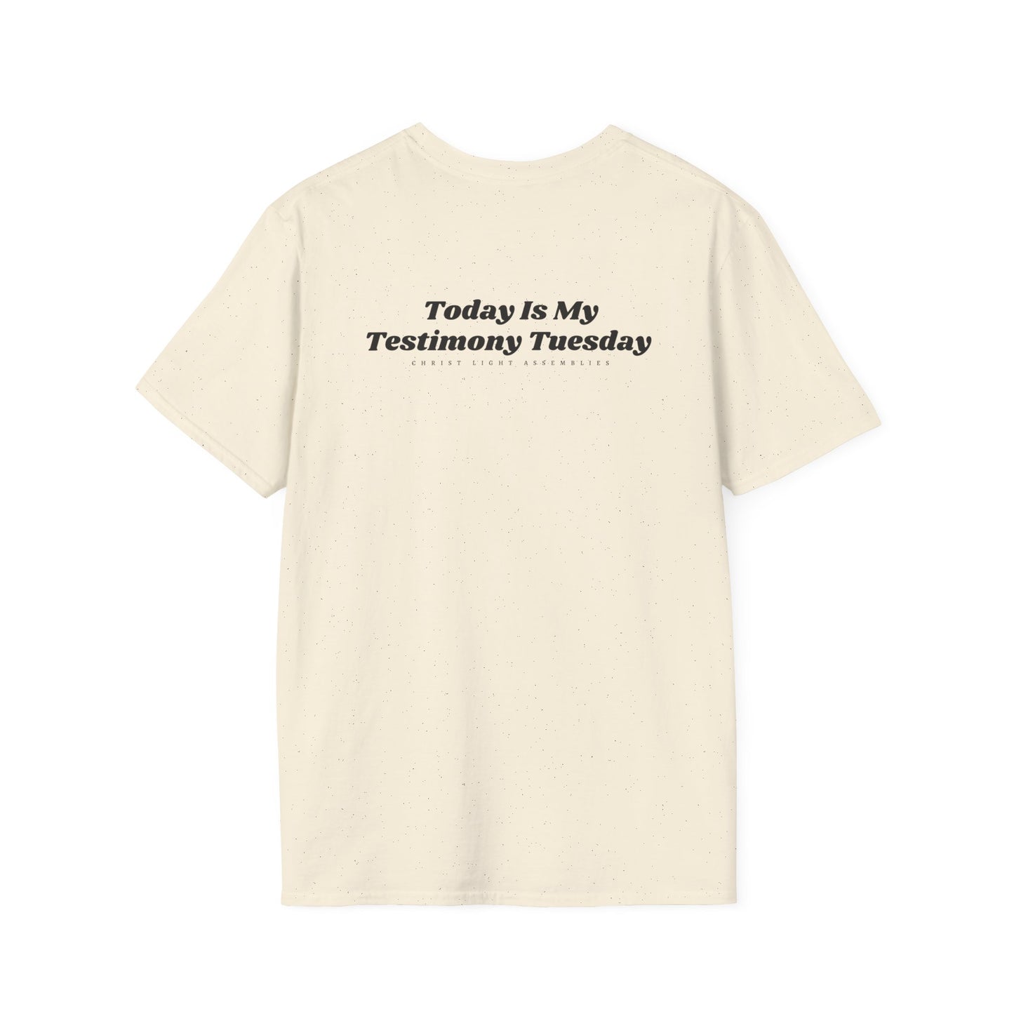 Testimony Tuesday CLA Adult Unisex Softstyle T-Shirt