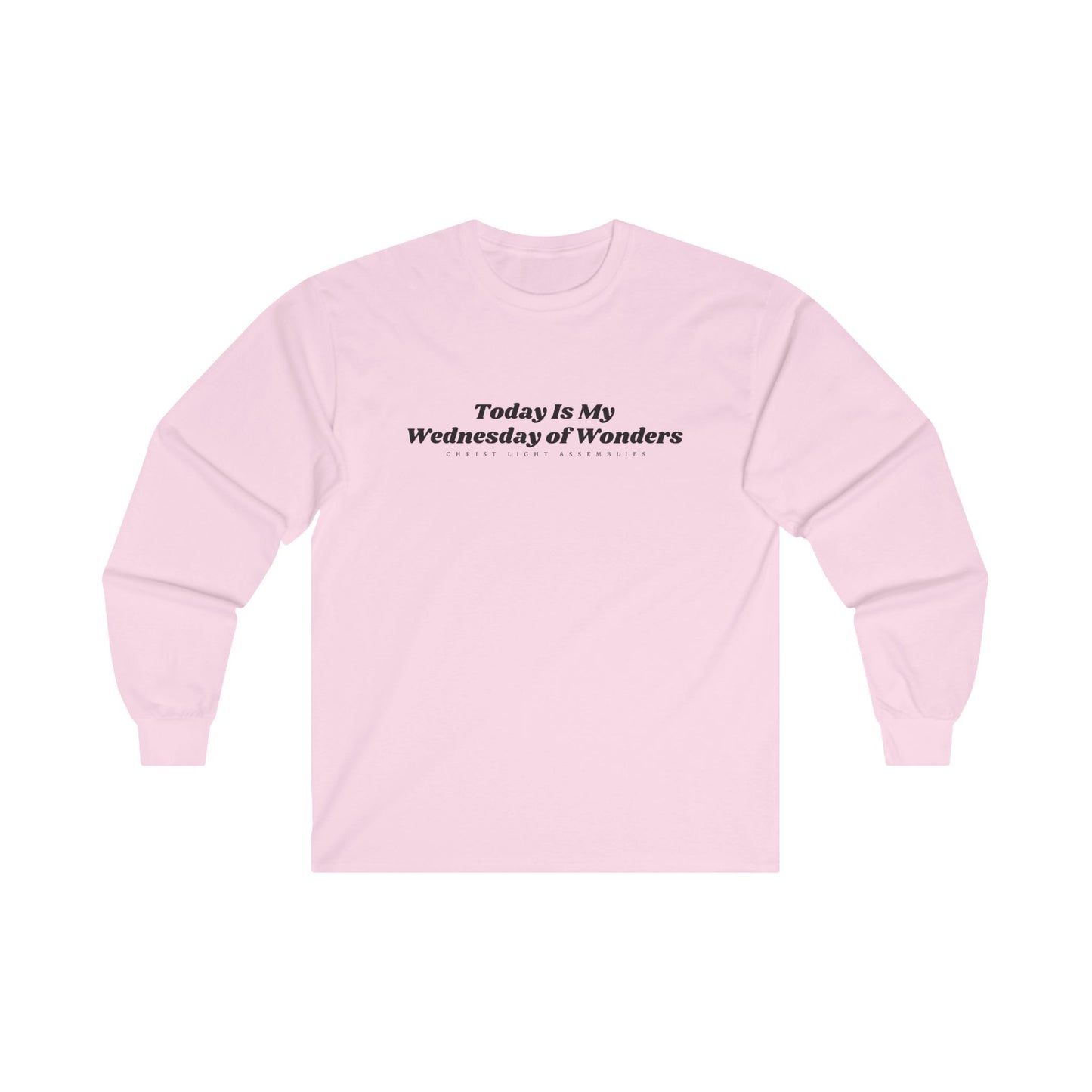 Wednesday of Wonders CLA Unisex Ultra Cotton Long Sleeve T-Shirt