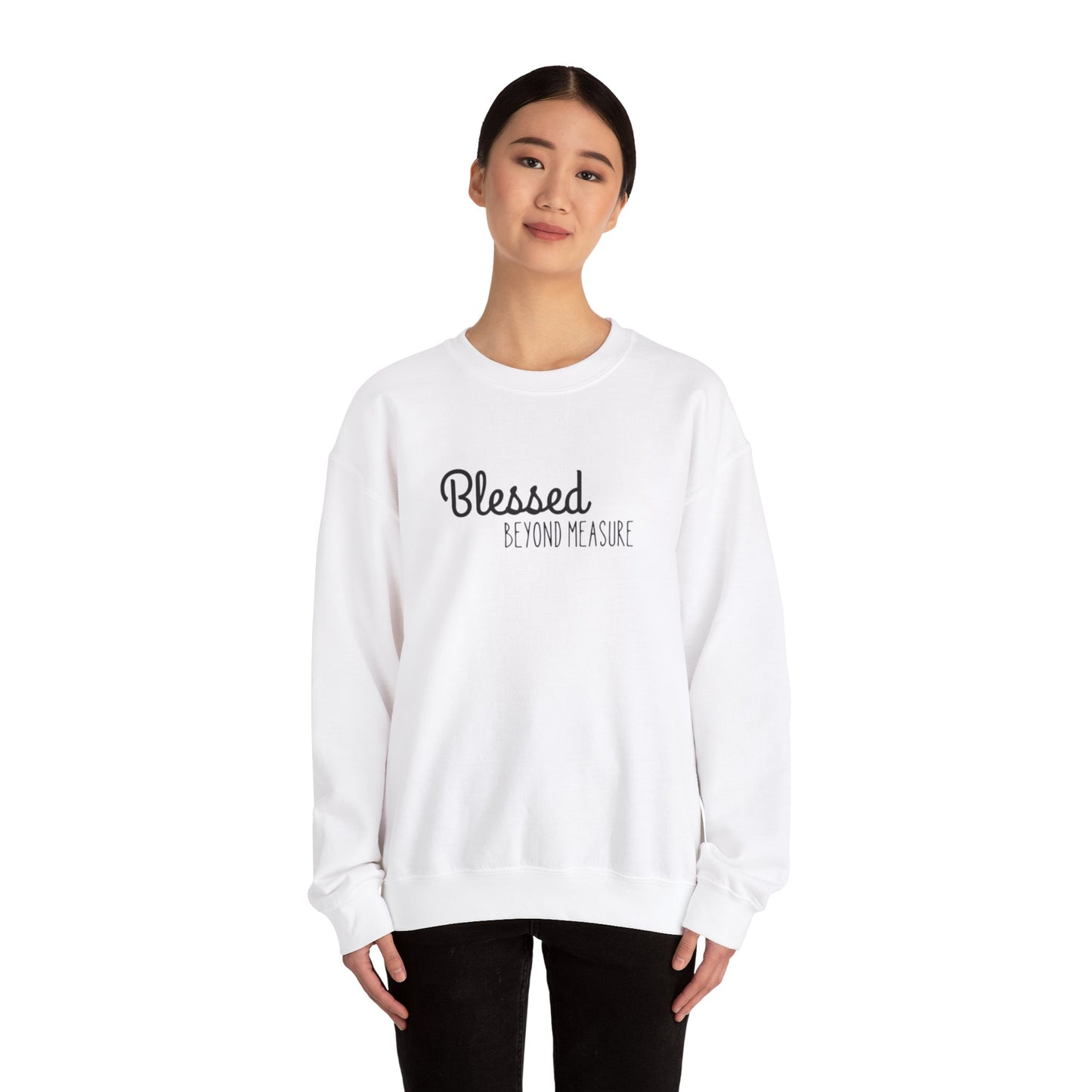 Blessed Beyond Measure Unisex Crewneck Sweatshirt