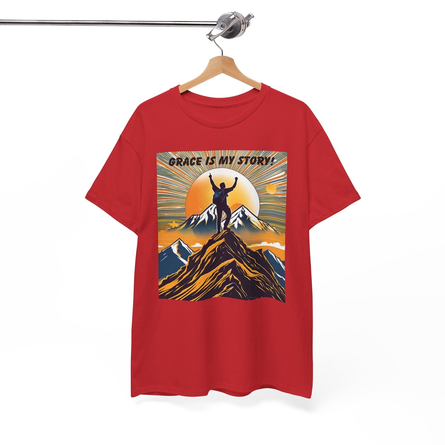 Grace Is My Story Unisex Cotton T-Shirt