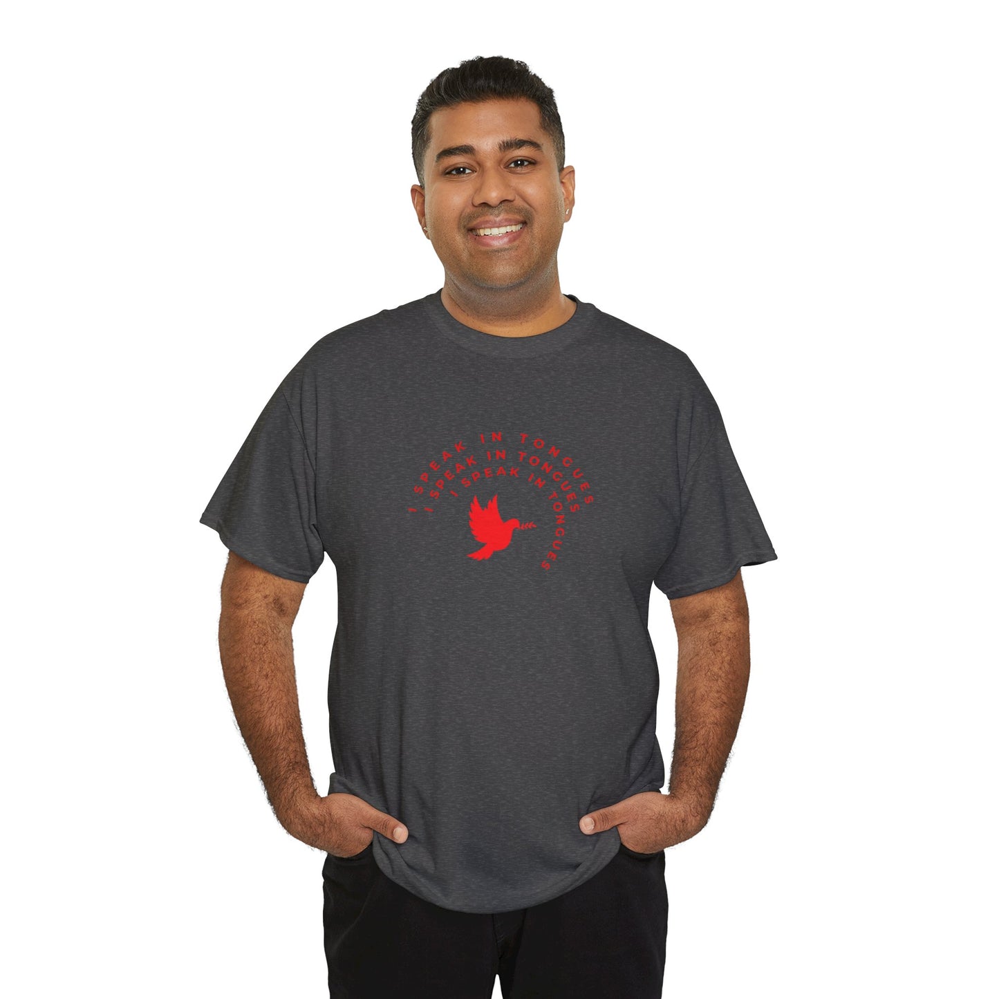 Speak In Tongues Red Dove Unisex Cotton T-Shirt