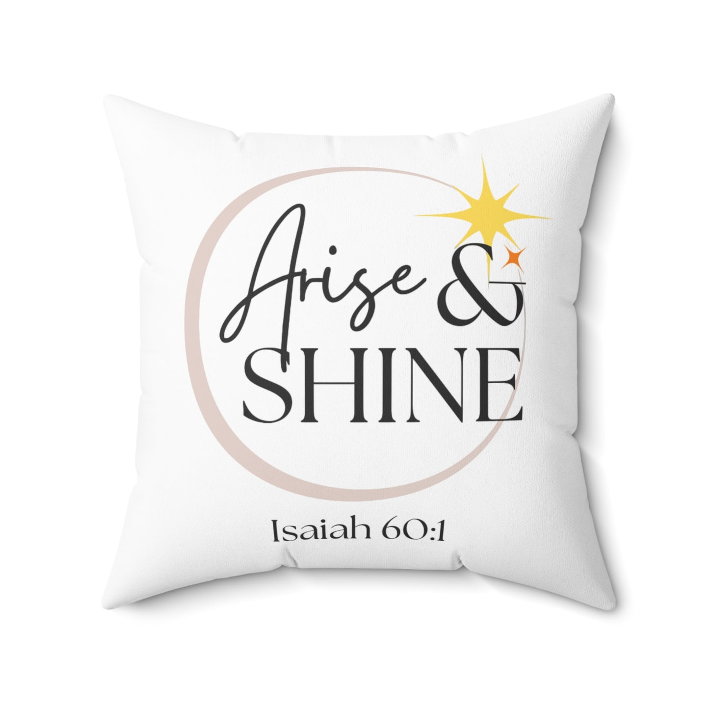 Arise & Shine Square Pillow