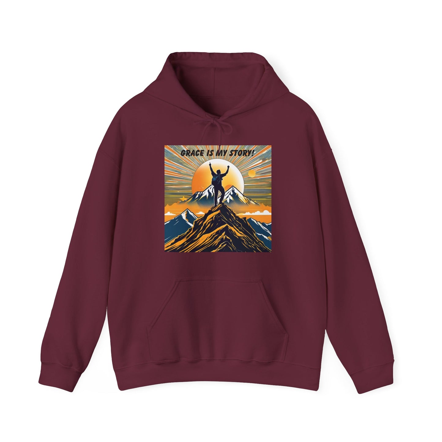 Grace Is My Story Unisex Hooded Sweatshirt