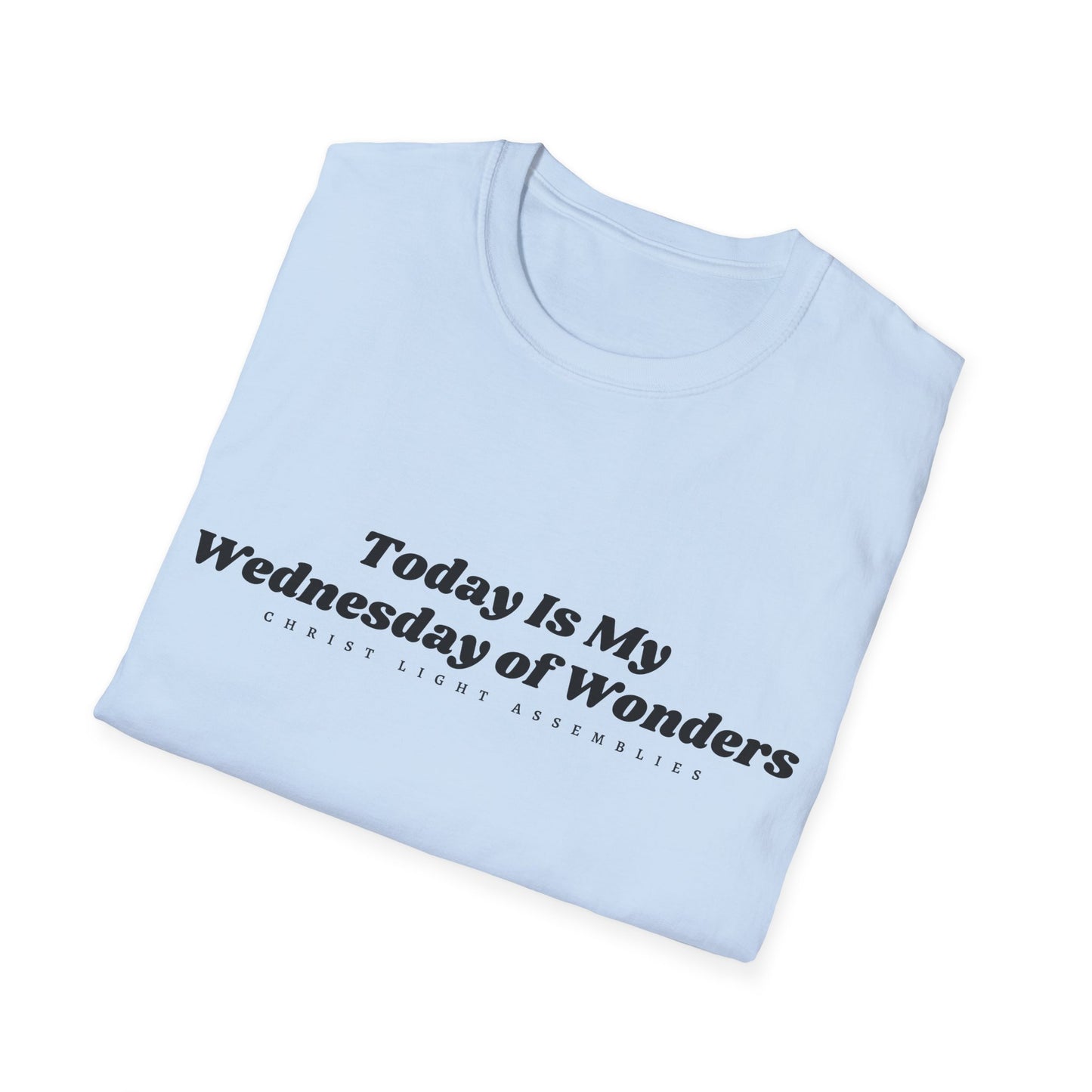 Wednesday of Wonders CLA Unisex Softstyle T-Shirt