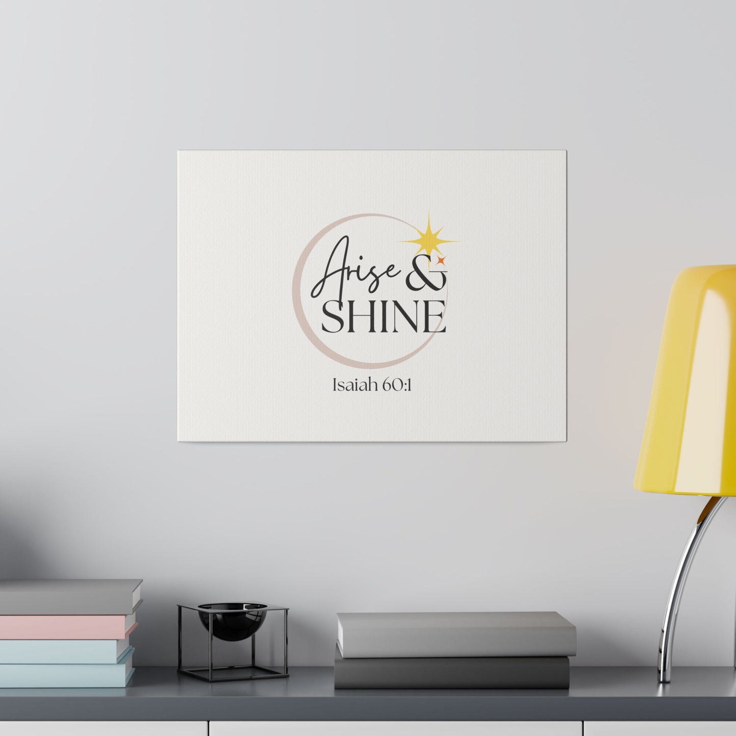 Arise & Shine Original Artwork Matte Canvas