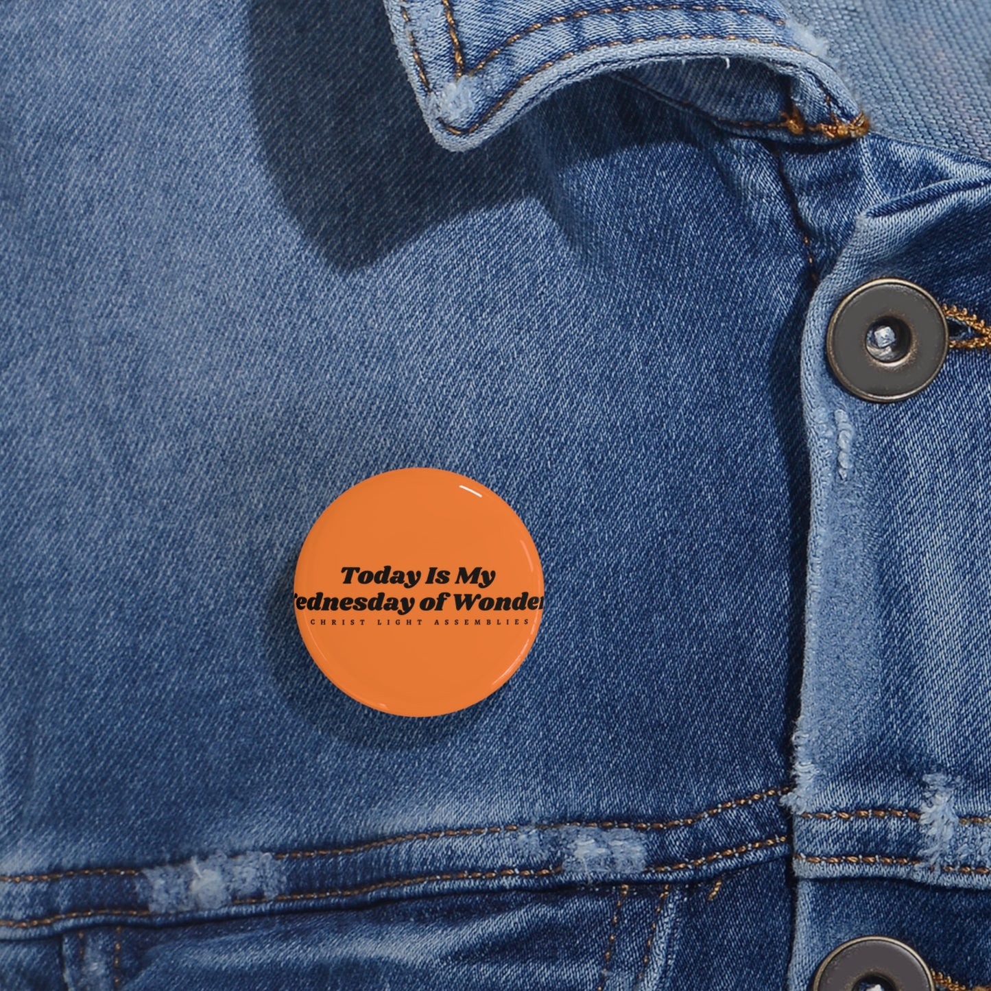 Wednesday of Wonders CLa Round Pins