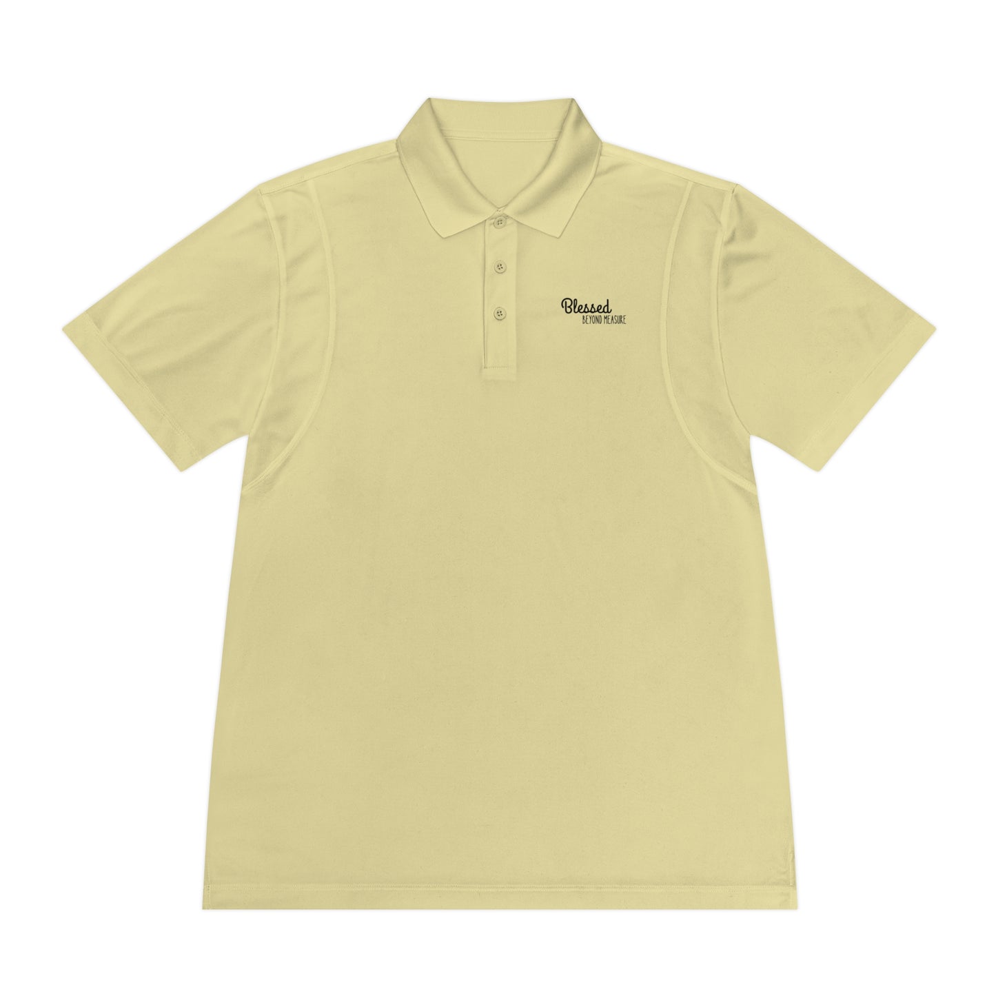 Blessed Beyond Measure Men's Sport Polo Shirt