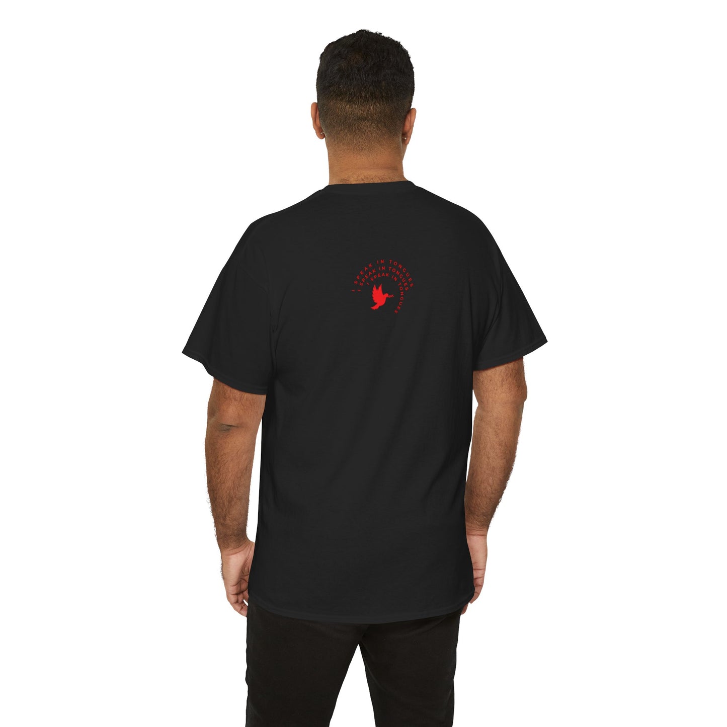 Speak In Tongues Red Dove Unisex Cotton T-Shirt